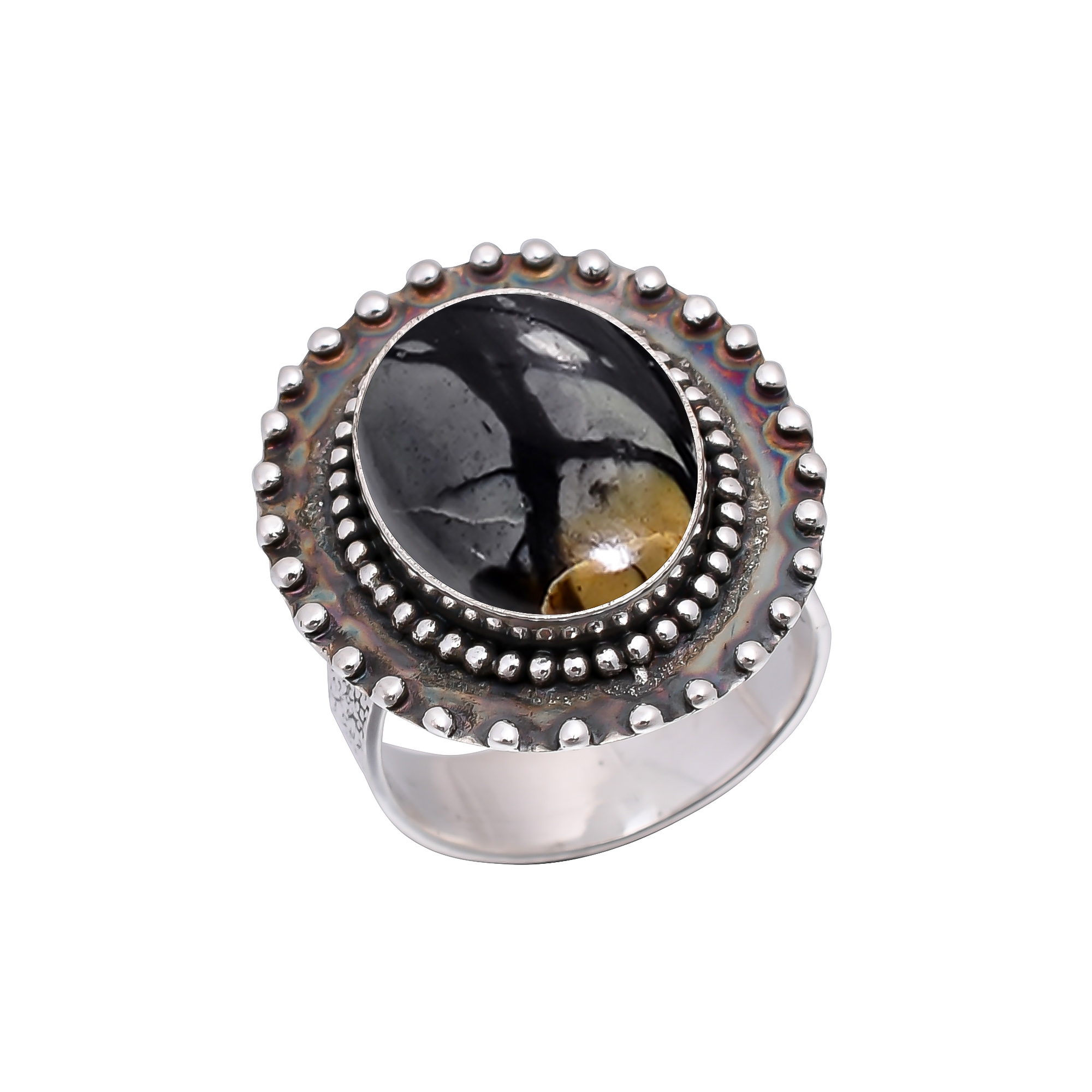 Picasso Jasper - Utah 925 Sterling Silver Ring
