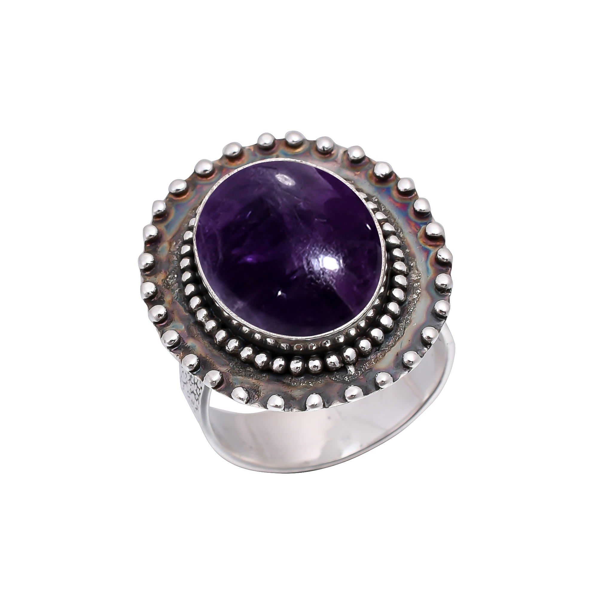 Purple Amethyst - Mashamba 925 Sterling Silver Ring