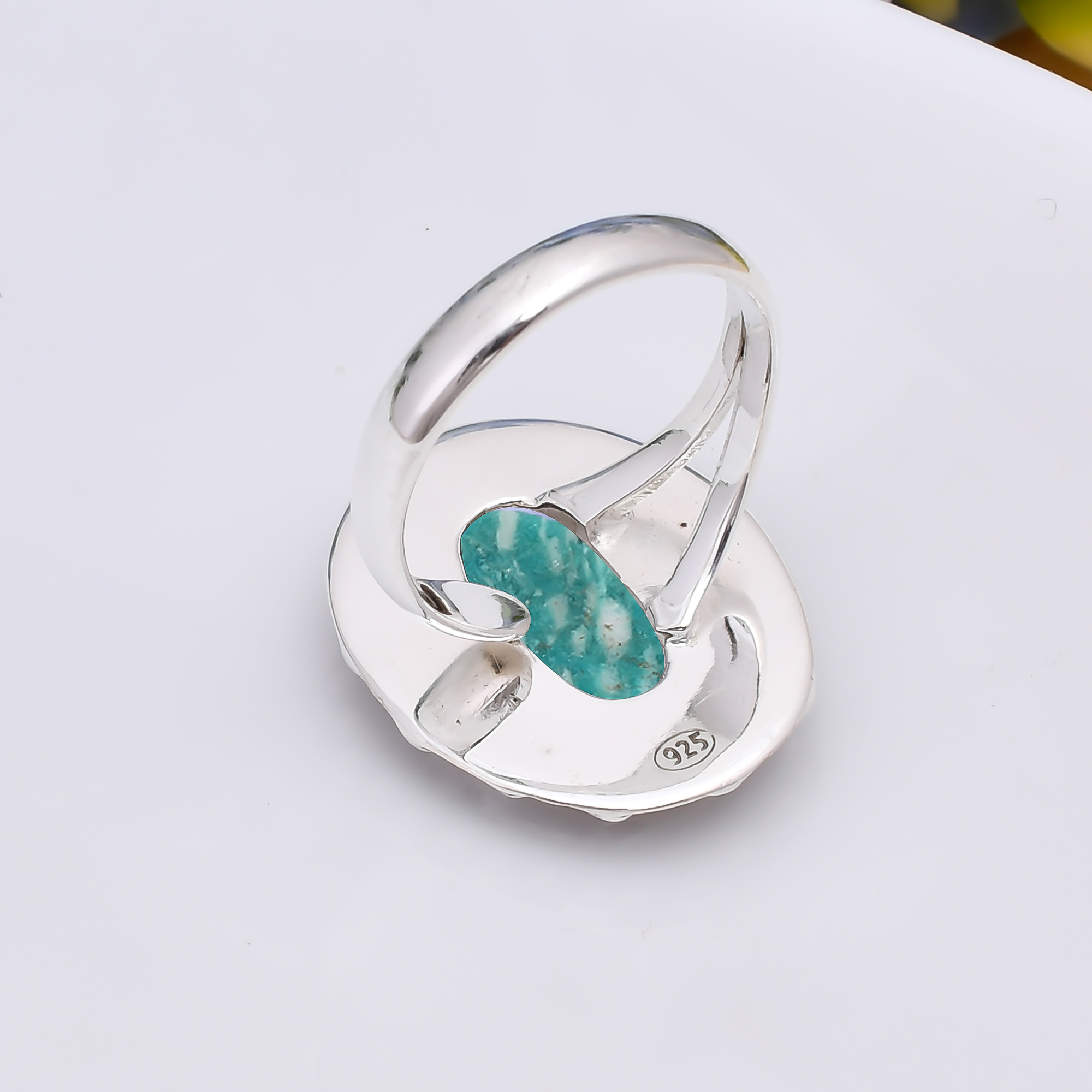 Amazonite - Colorado Mines 925 Sterling Silver Ring