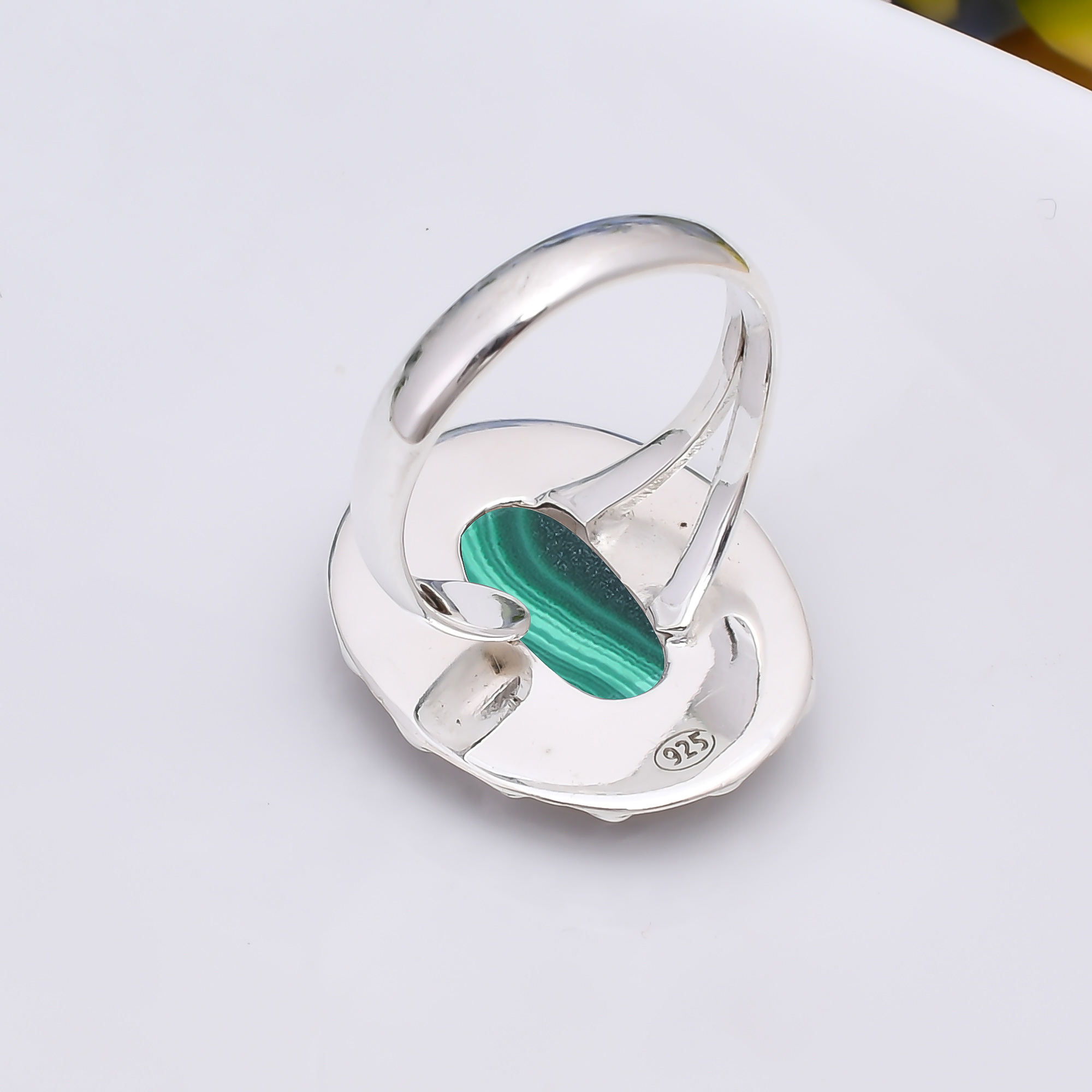 Malachite - Congo 925 Sterling Silver Ring