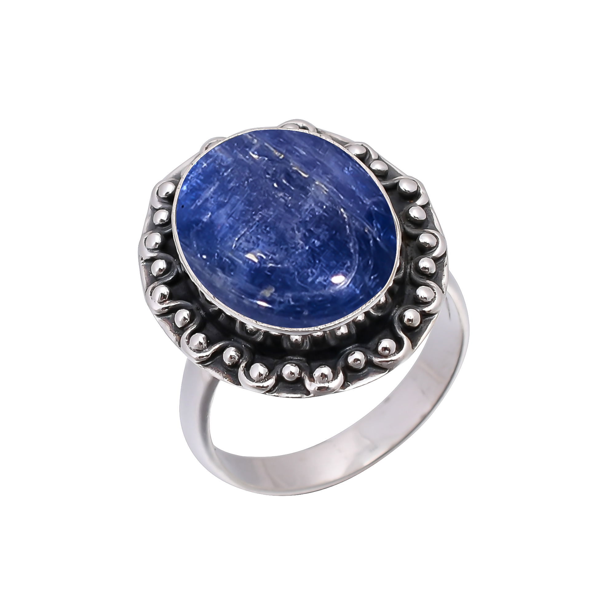 Kyanite - Nepal 925 Sterling Silver Ring