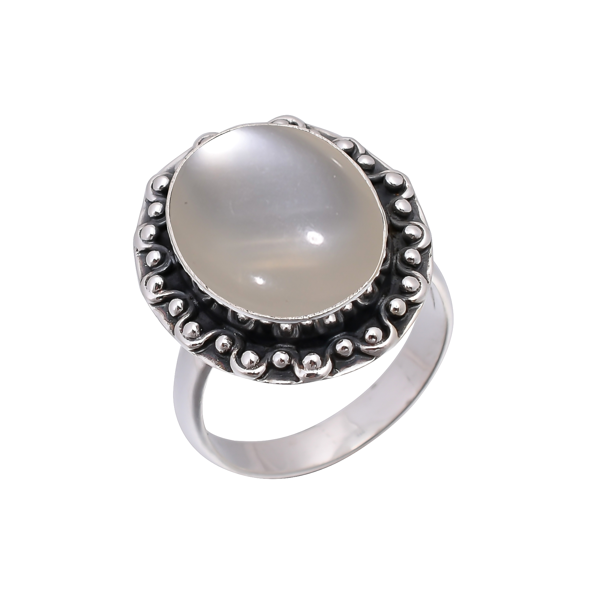 Mabe Pearl - Simulated 925 Sterling Silver Ring