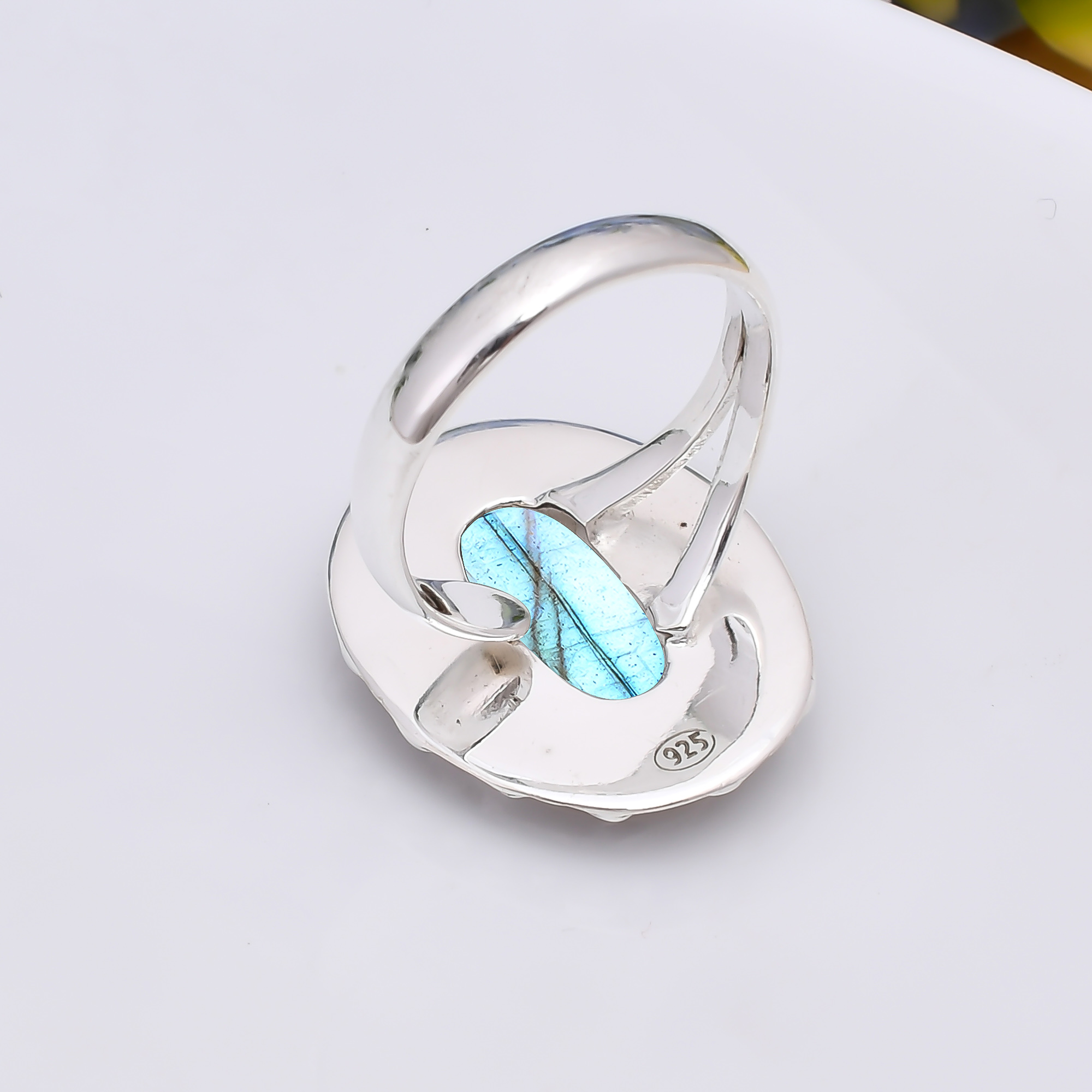 Labradorite - Madagascar 925 Sterling Silver Ring