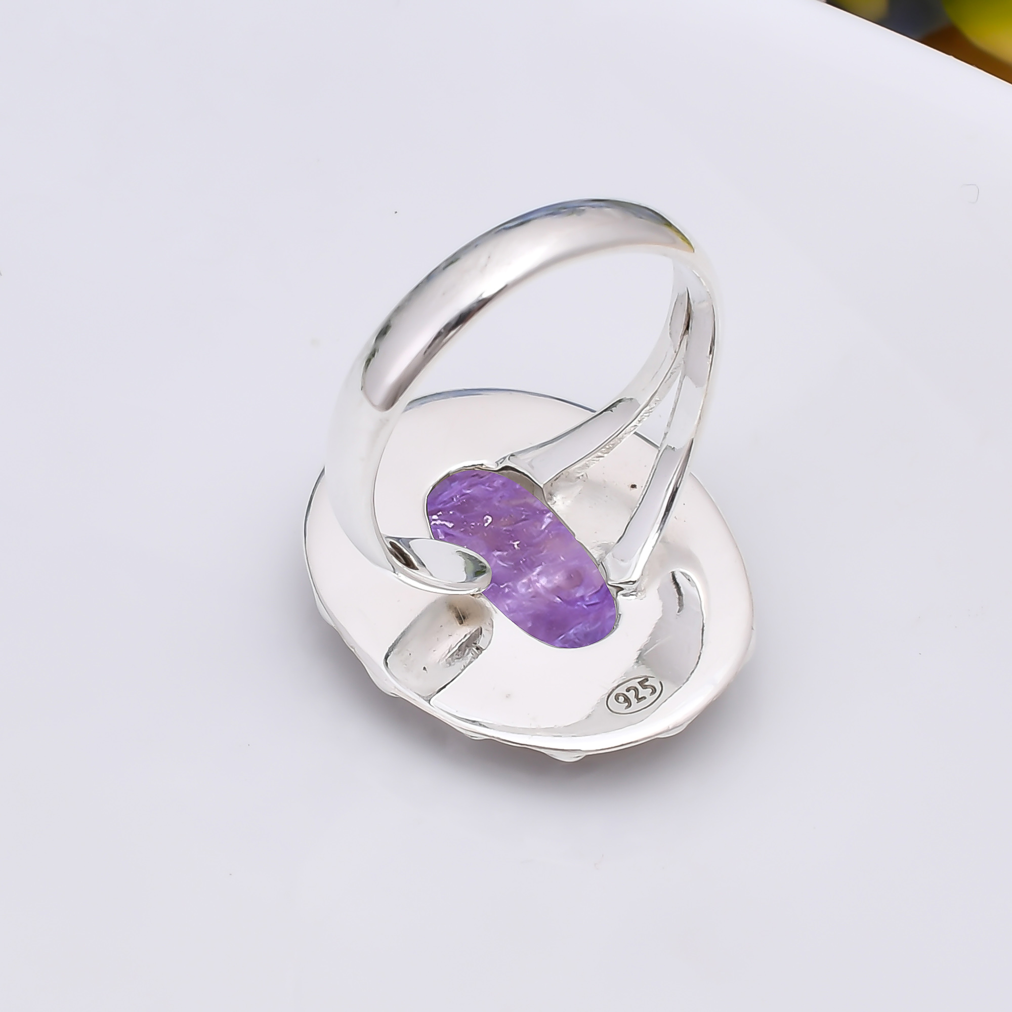 Purple Charoite - Siberia 925 Sterling Silver Ring