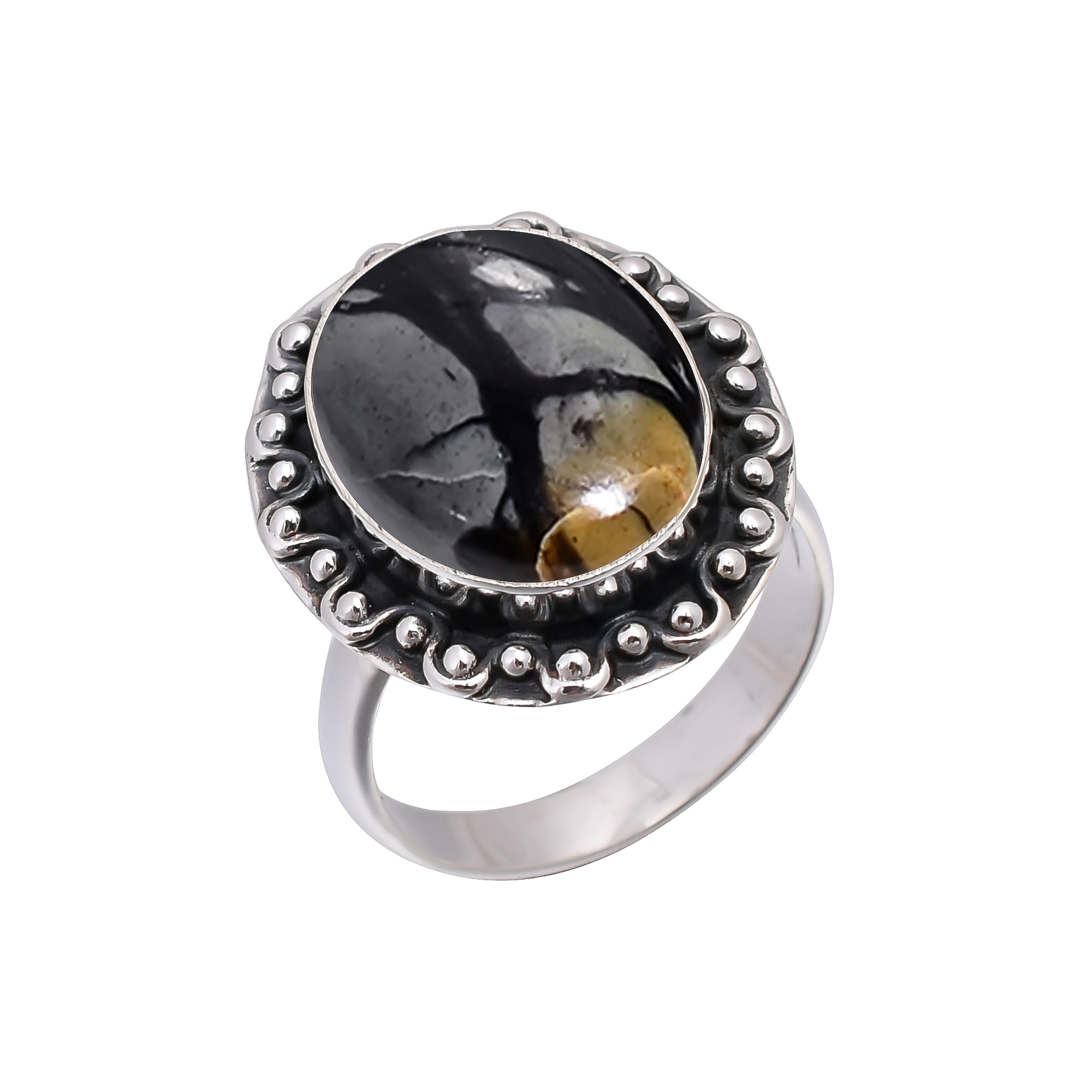 Picasso Jasper - Utah 925 Sterling Silver Ring