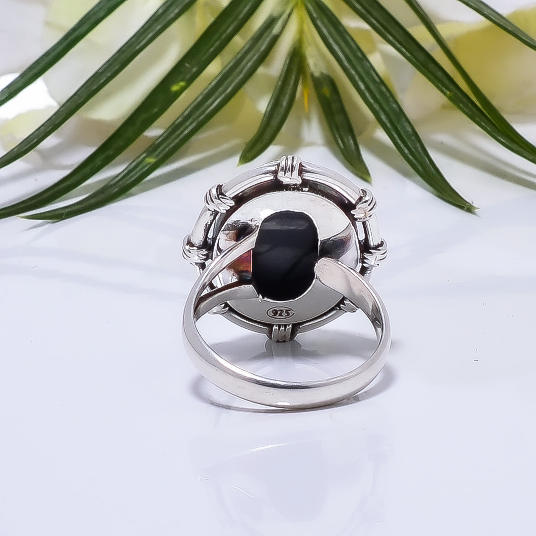 Picasso Jasper - Utah Gemstone 925 Sterling Silver Ring