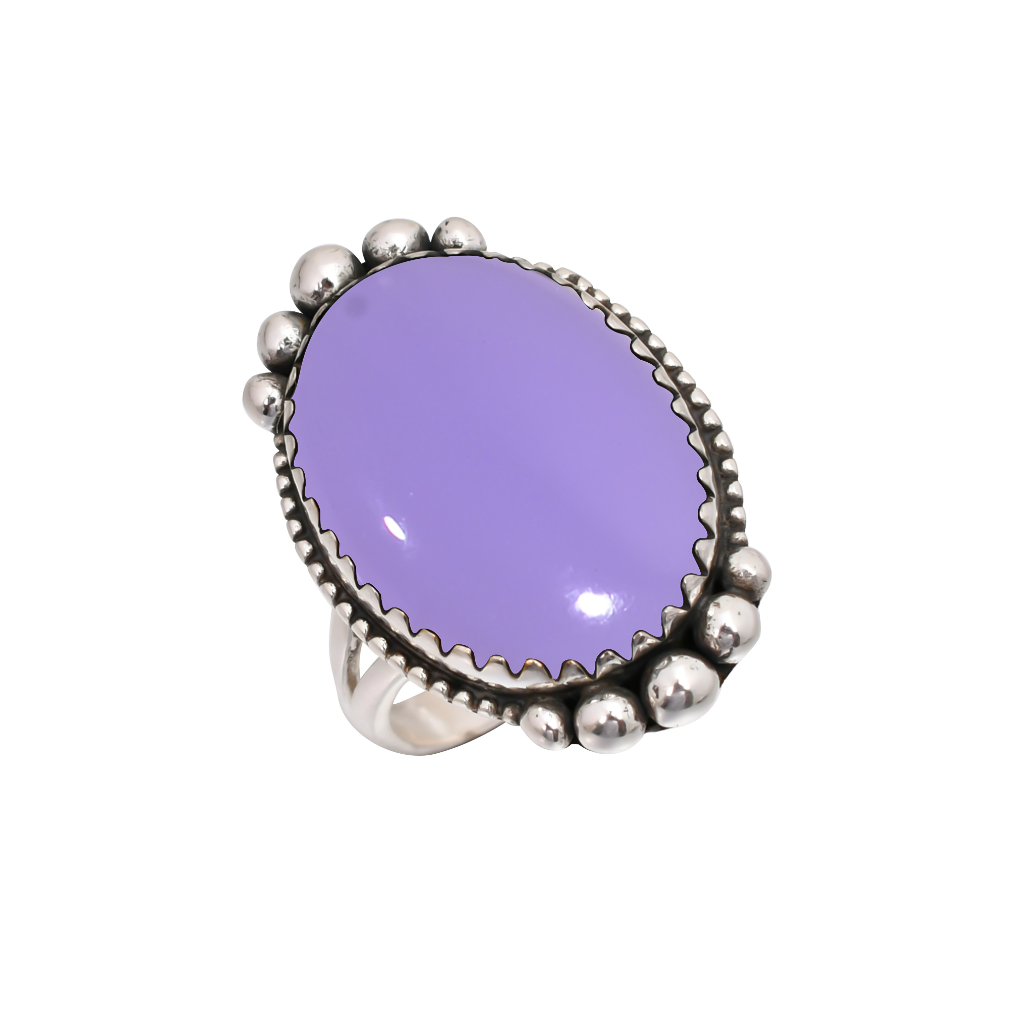 Aqua Chalcedony - Brazil Gemstone 925 Sterling Silver Ring