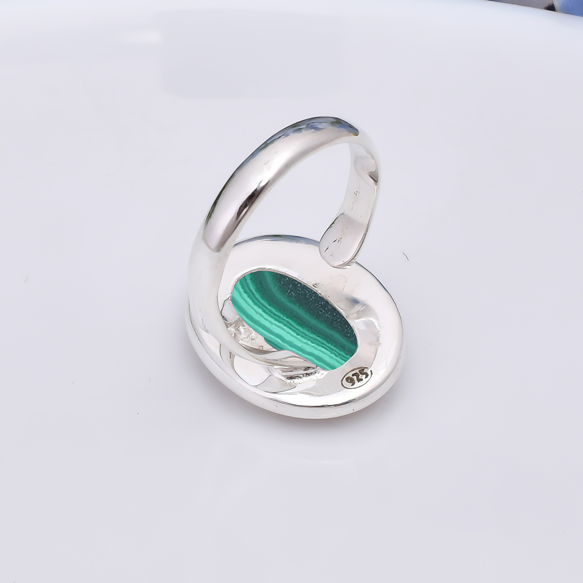Malachite - Congo 925 Sterling Silver Ring