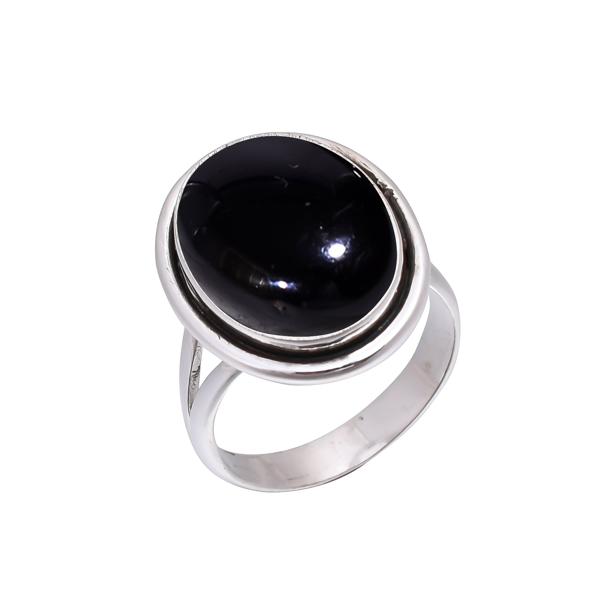 Black Onyx - Brazil 925 Sterling Silver Ring