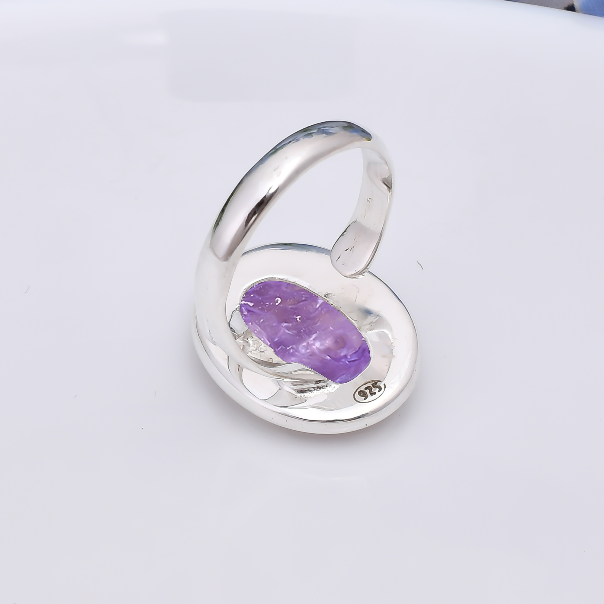 Purple Charoite - Siberia 925 Sterling Silver Ring