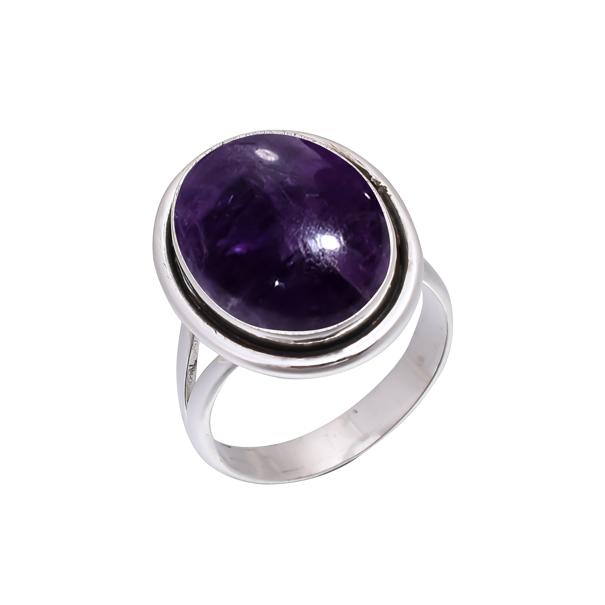 Purple Amethyst - Mashamba 925 Sterling Silver Ring