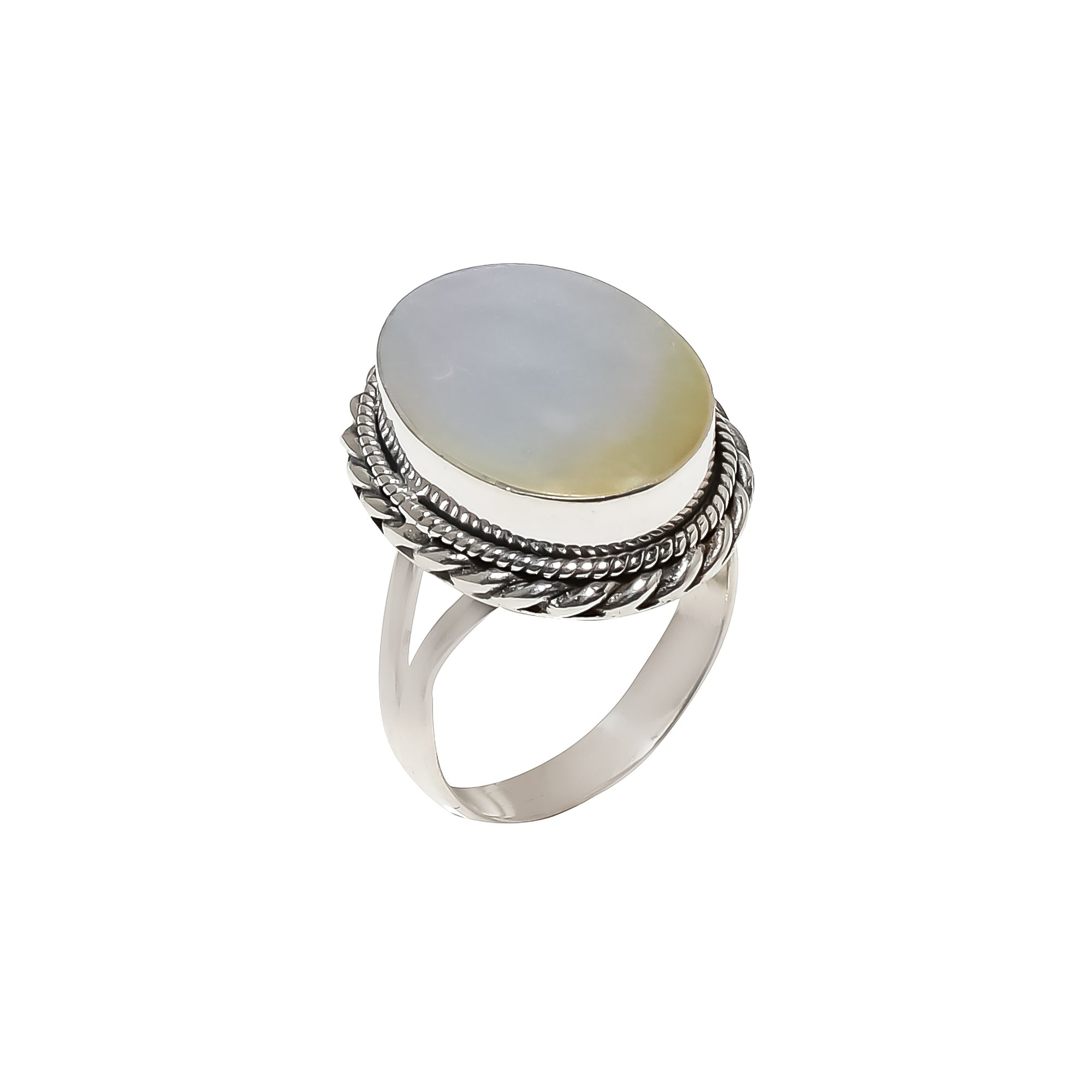 Mother Of Pearl - Australia 925 Sterling Silver Ring