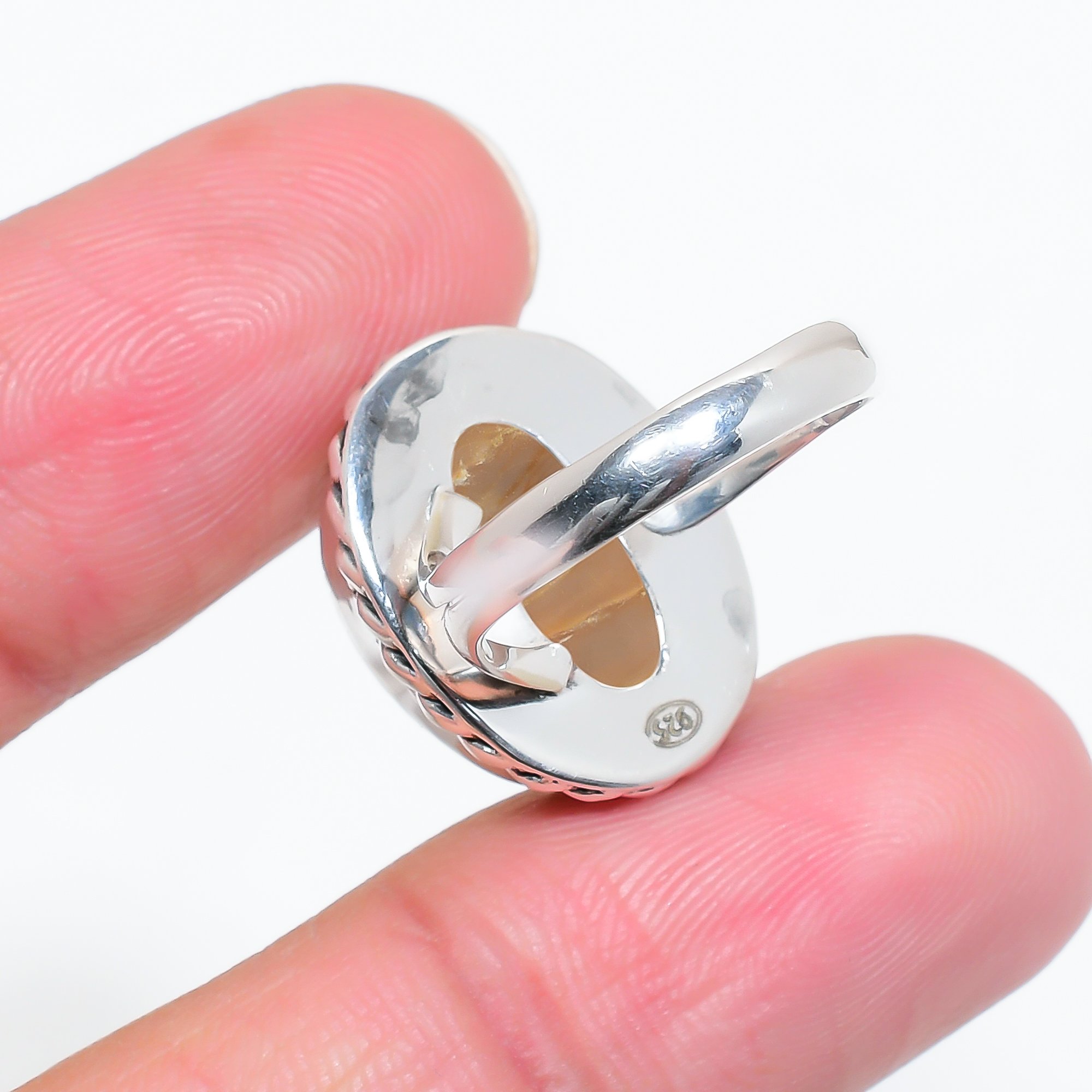 Mother Of Pearl - Australia 925 Sterling Silver Ring