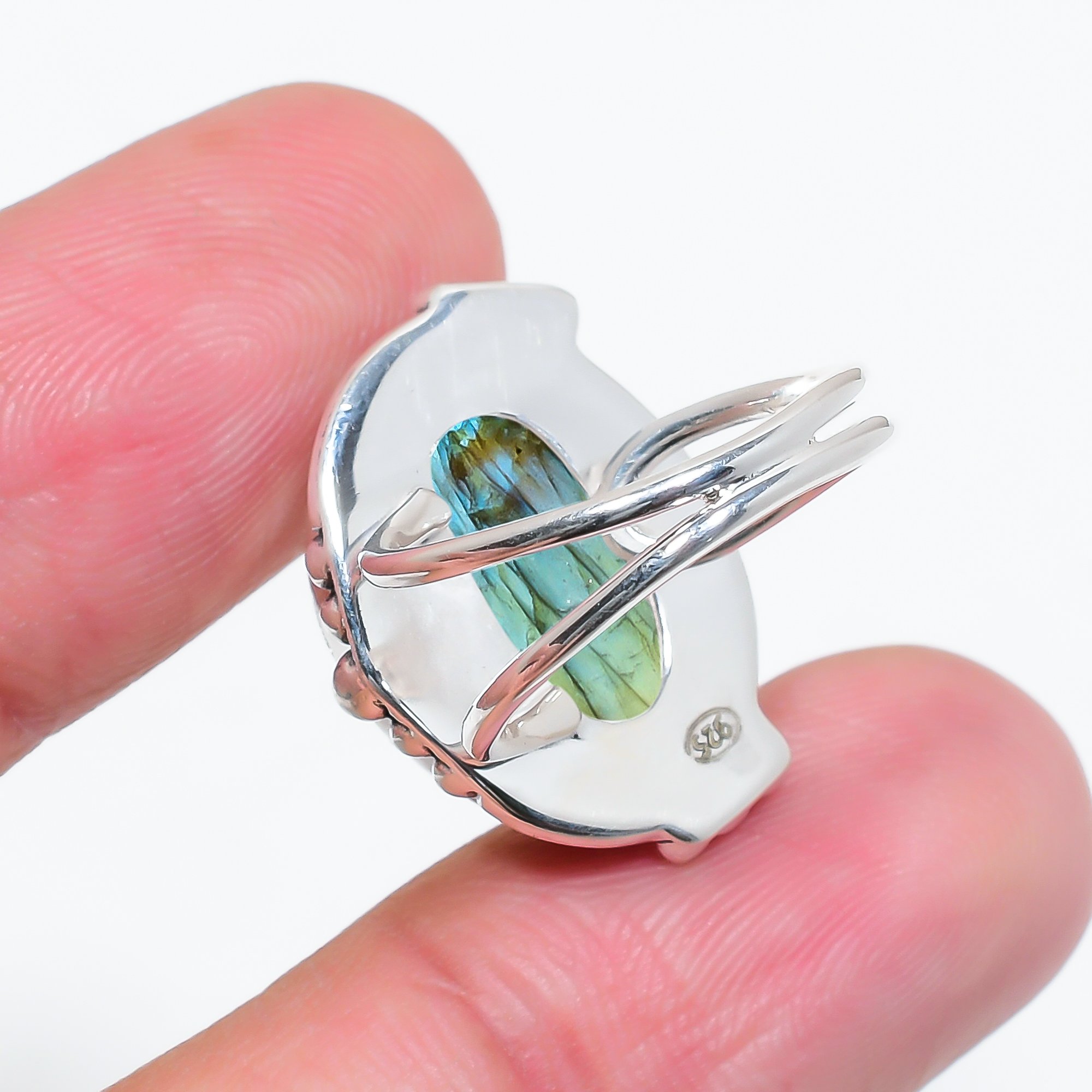 Labradorite - Madagascar 925 Sterling Silver Ring