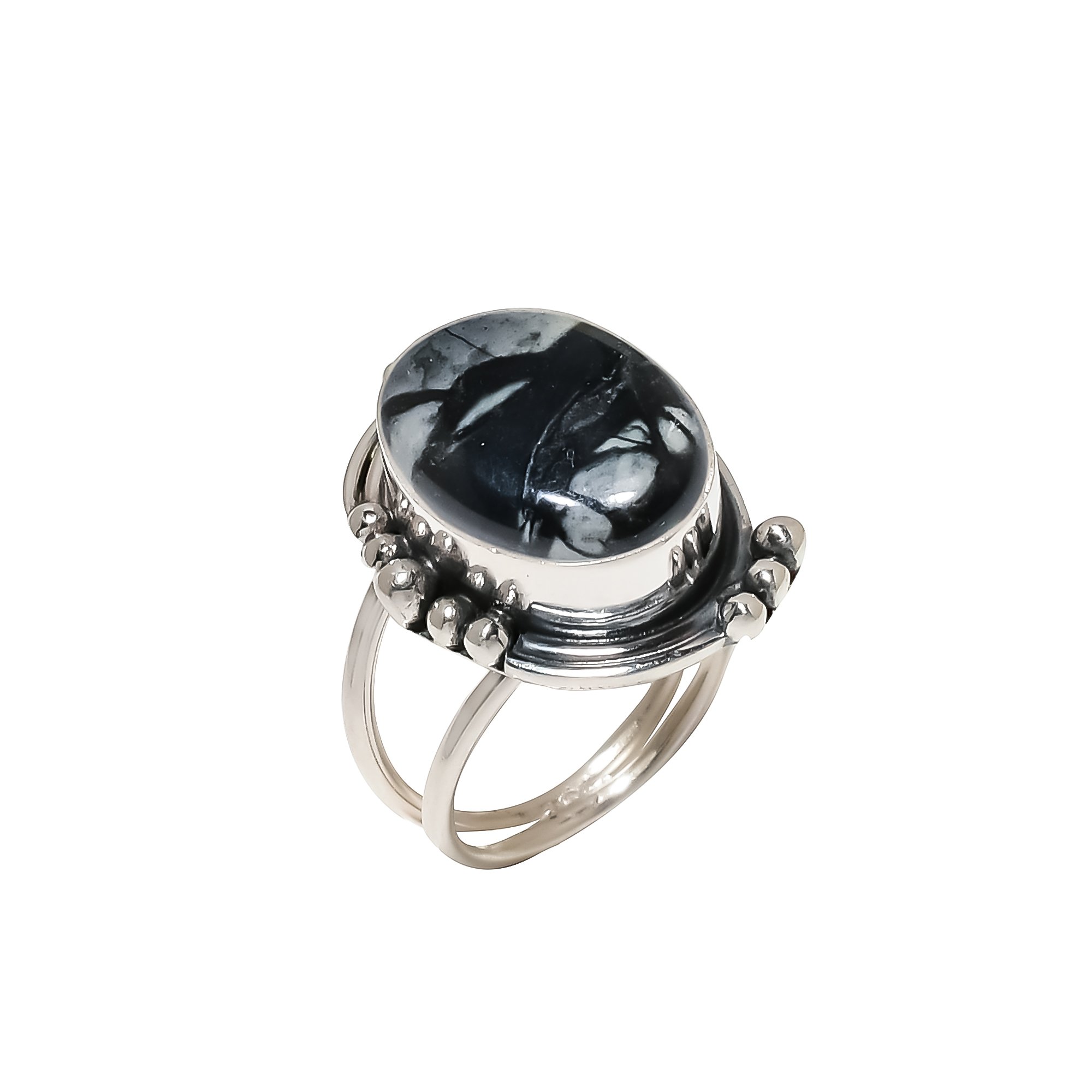 Picasso Jasper - Utah 925 Sterling Silver Ring