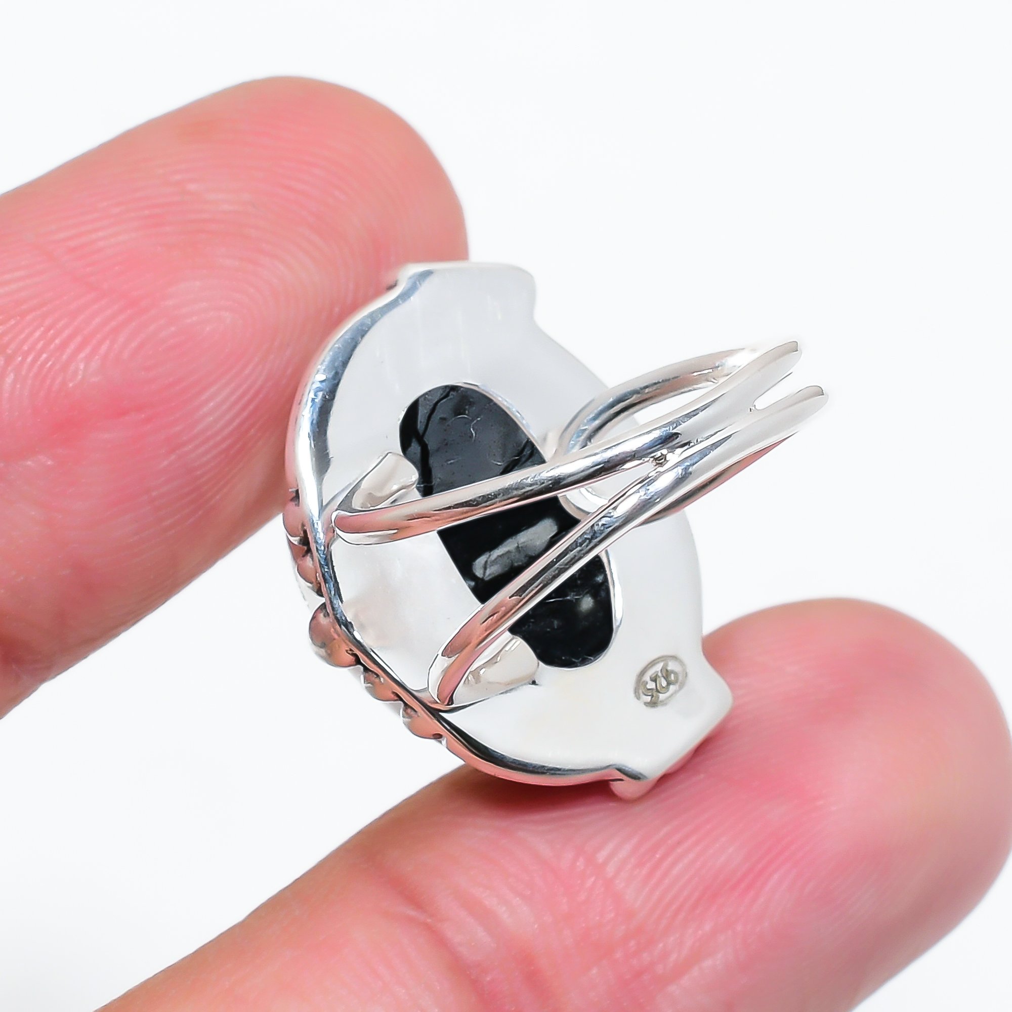 Picasso Jasper - Utah 925 Sterling Silver Ring