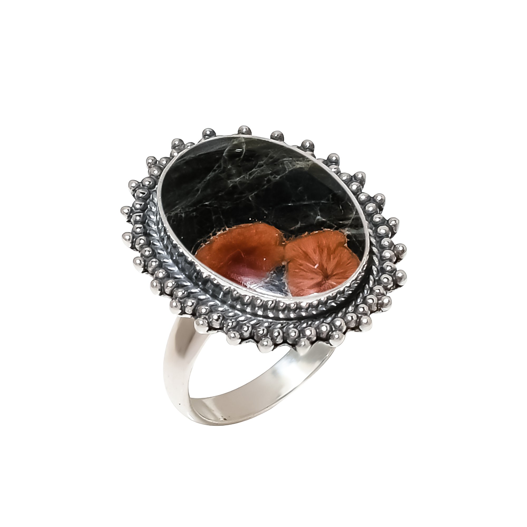 Peanut Obsidian - Sonora 925 Sterling Silver Ring