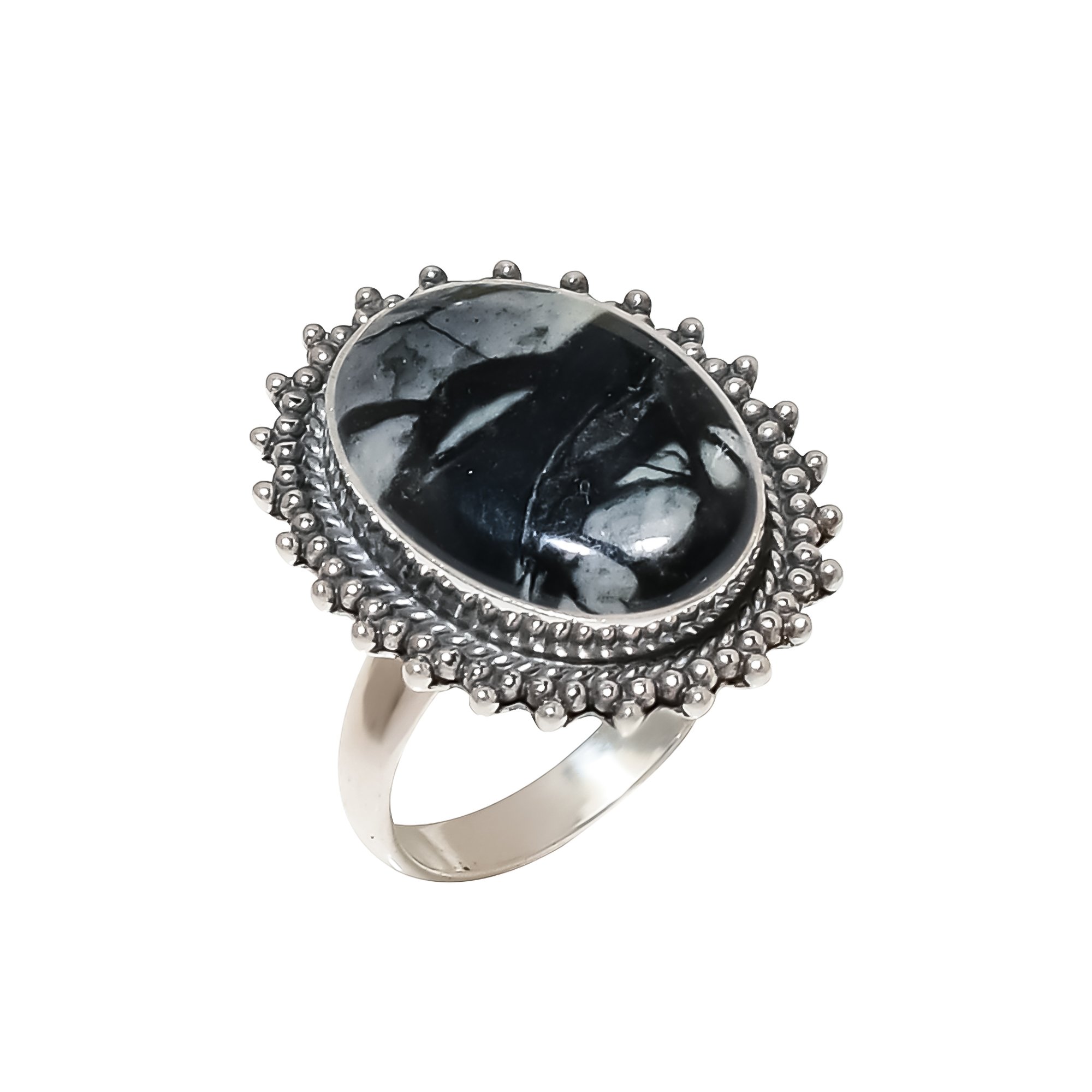 Picasso Jasper - Utah 925 Sterling Silver Ring