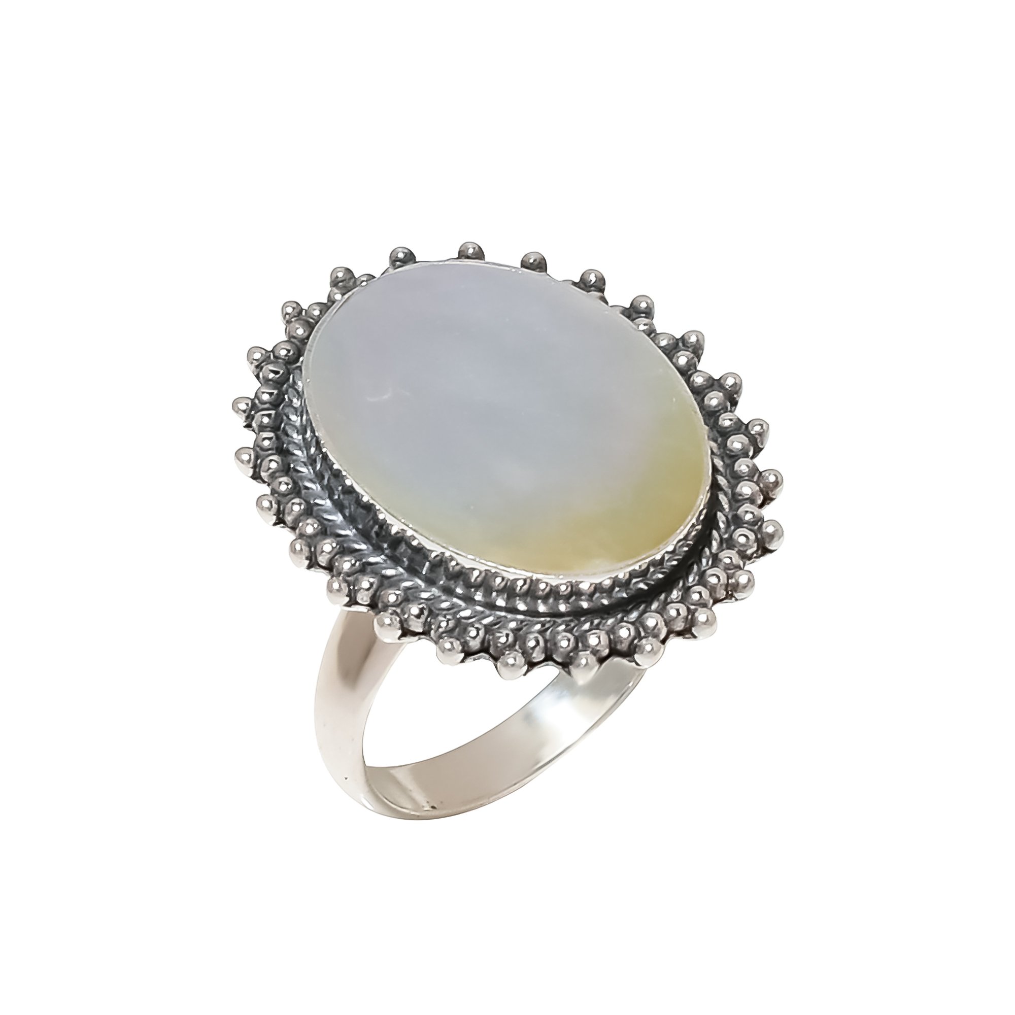 Mother Of Pearl - Australia 925 Sterling Silver Ring