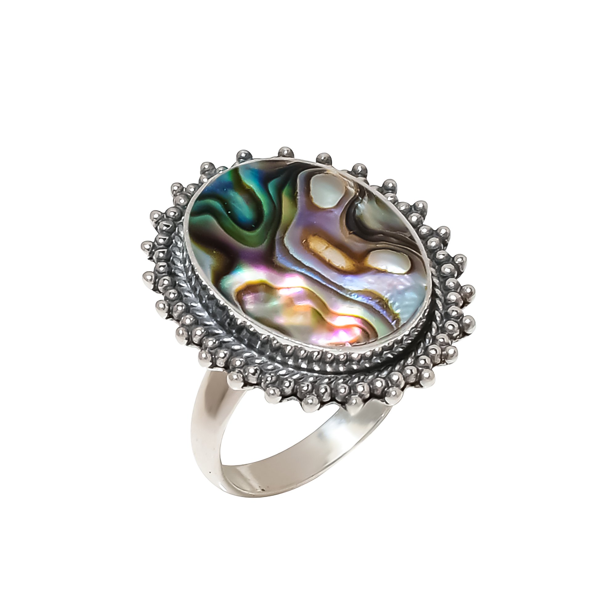 Mermaid Dream Abalone Shell - Australia 925 Sterling Silver Ring