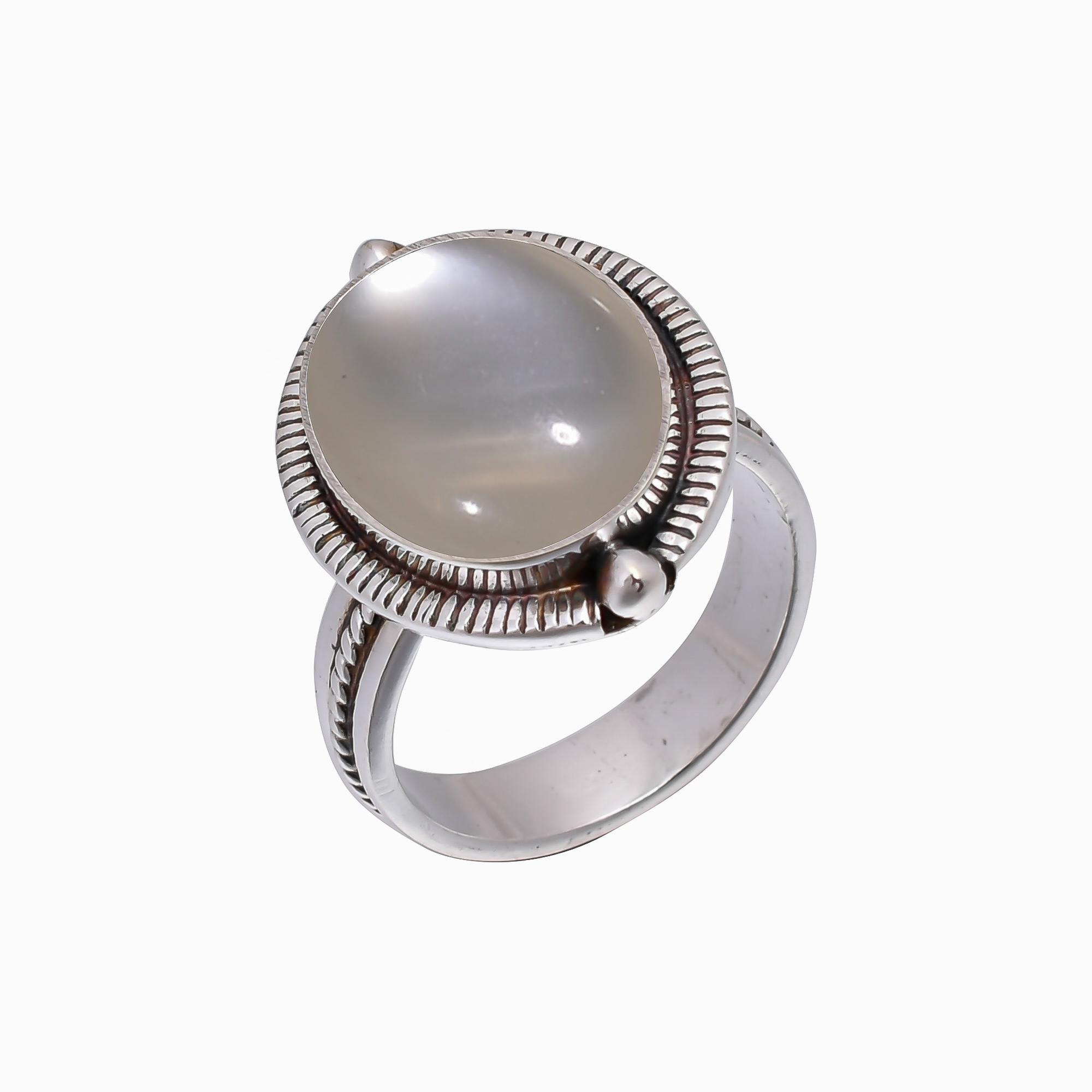 Mabe Pearl - Simulated 925 Sterling Silver Ring