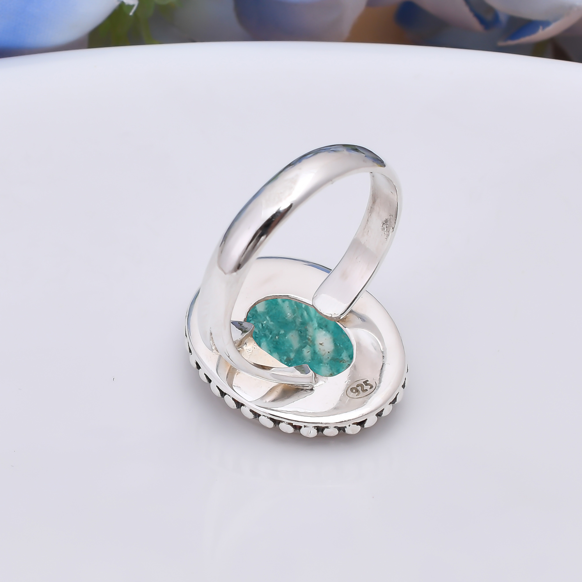 Amazonite - Colorado Mines 925 Sterling Silver Ring