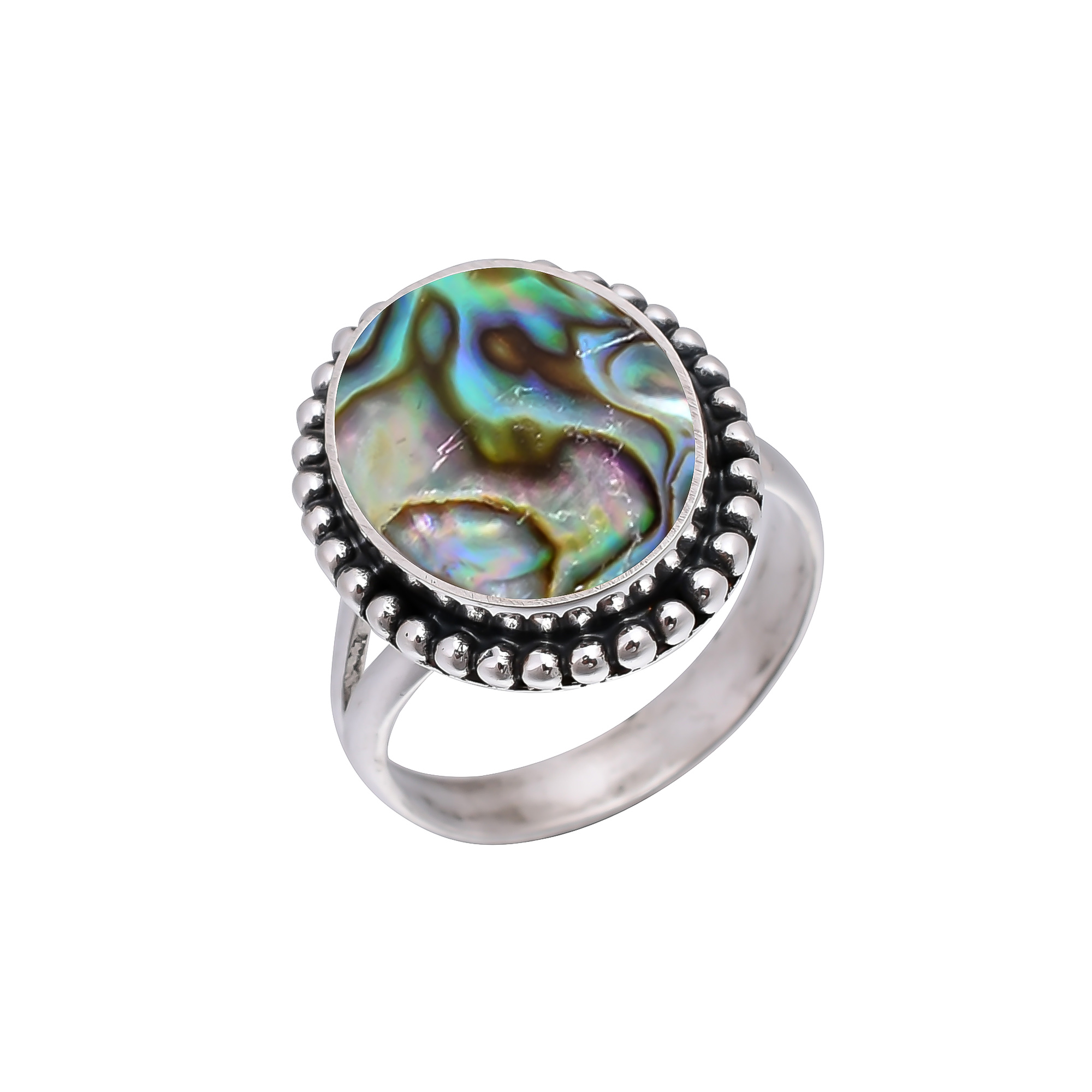 Mermaid Dream Abalone Shell - Australia 925 Sterling Silver Ring