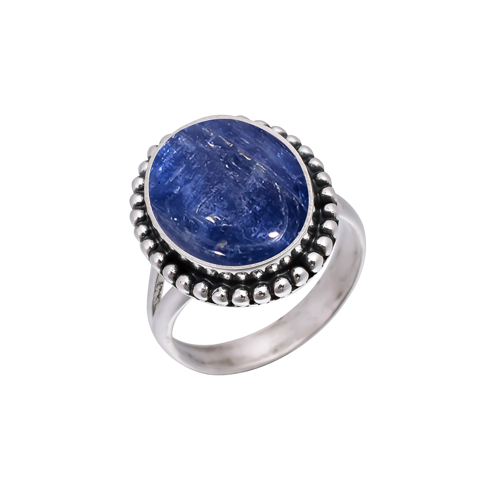 Kyanite - Nepal 925 Sterling Silver Ring