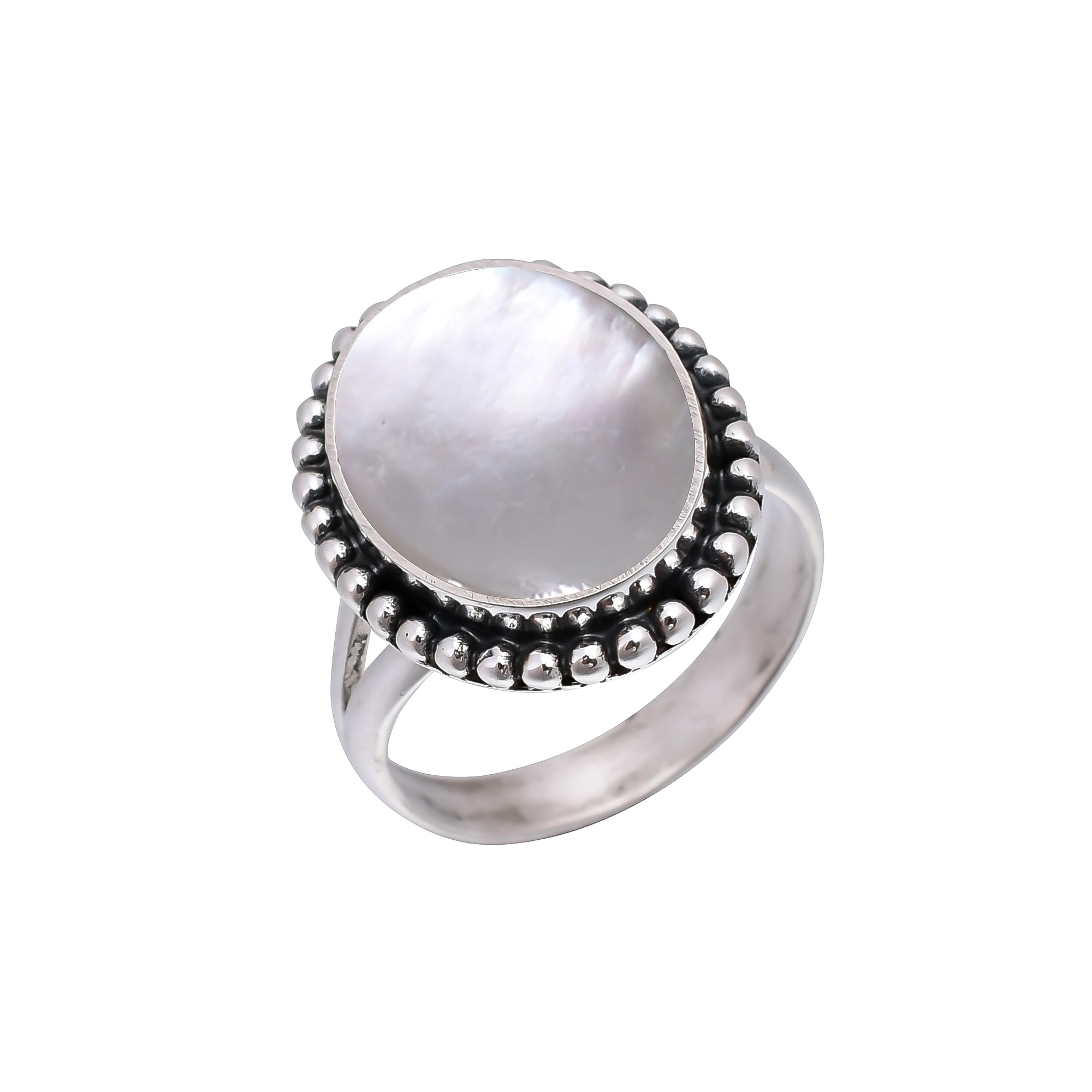 Mother Of Pearl - Australia 925 Sterling Silver Ring