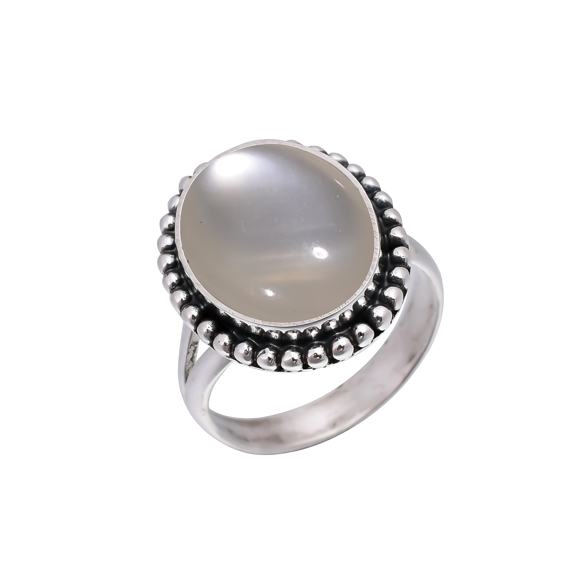 Mabe Pearl - Simulated 925 Sterling Silver Ring