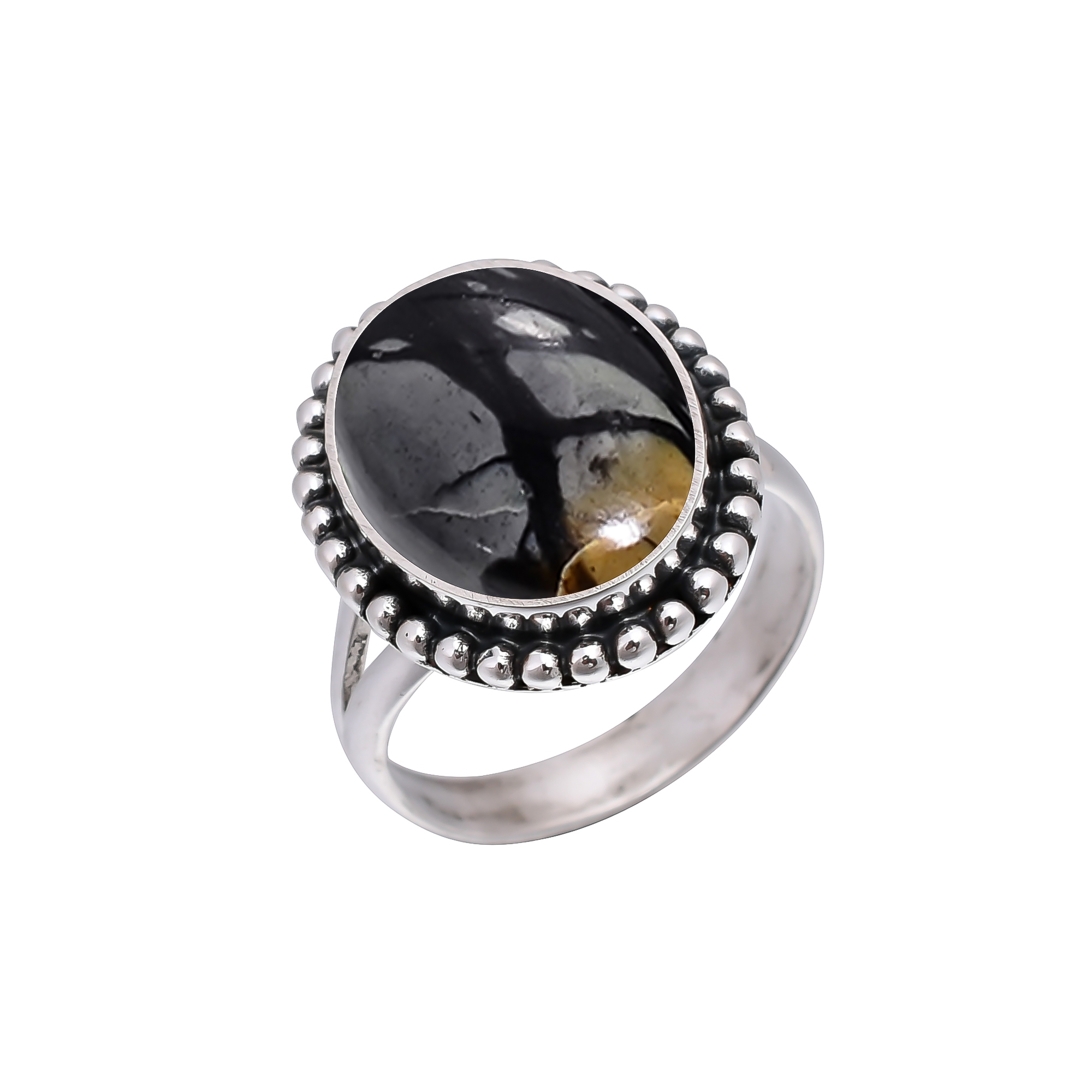 Picasso Jasper - Utah 925 Sterling Silver Ring