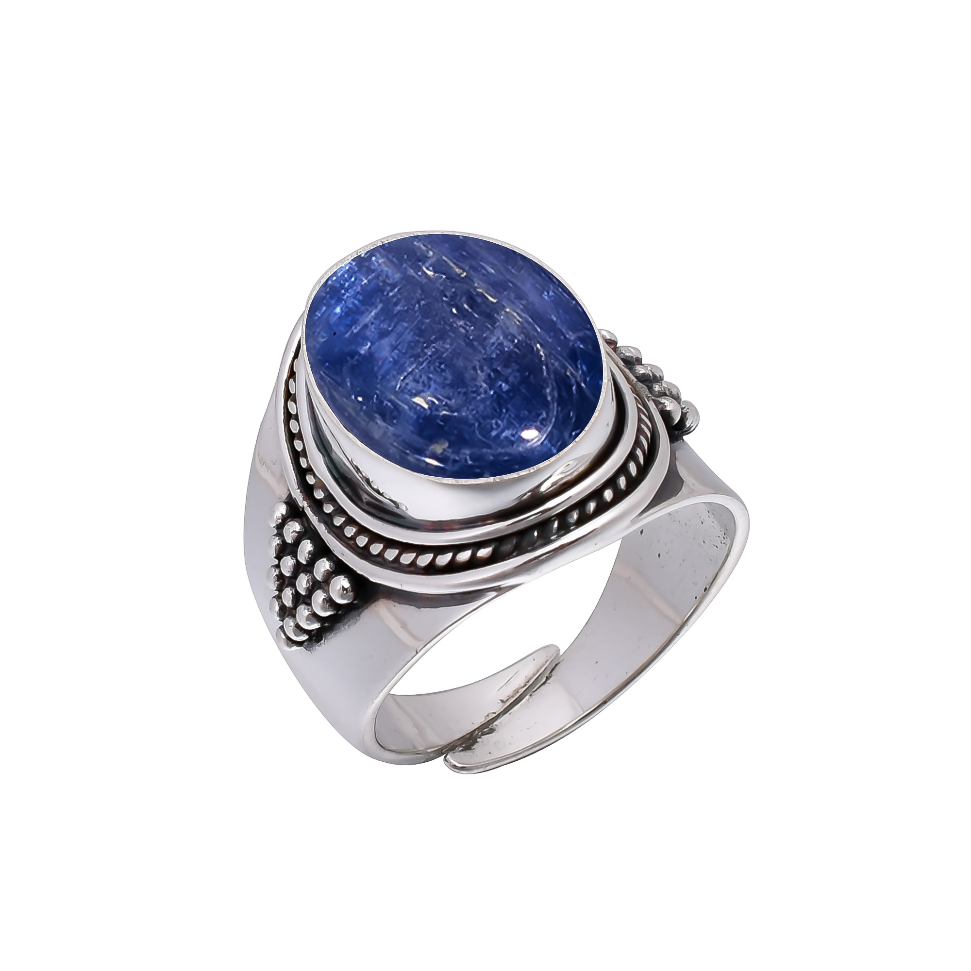Kyanite - Nepal 925 Sterling Silver Ring