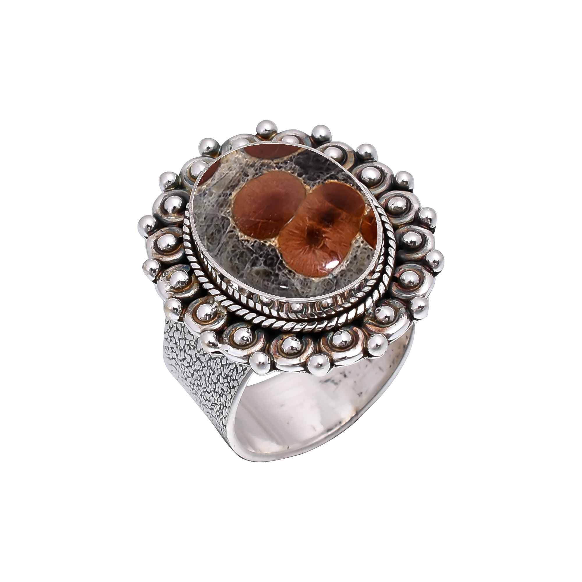 Peanut Obsidian - Sonora 925 Sterling Silver Ring