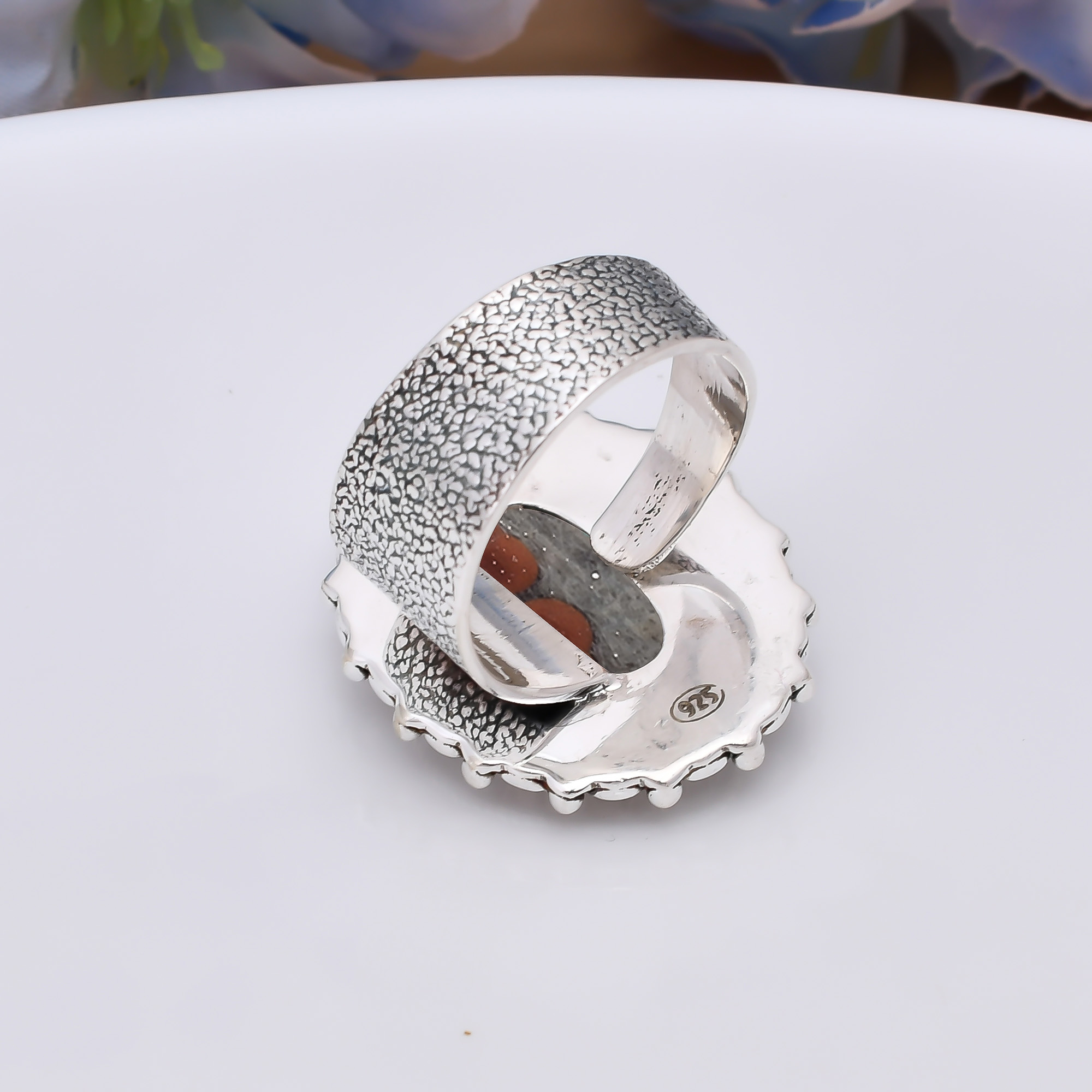 Peanut Obsidian - Sonora 925 Sterling Silver Ring