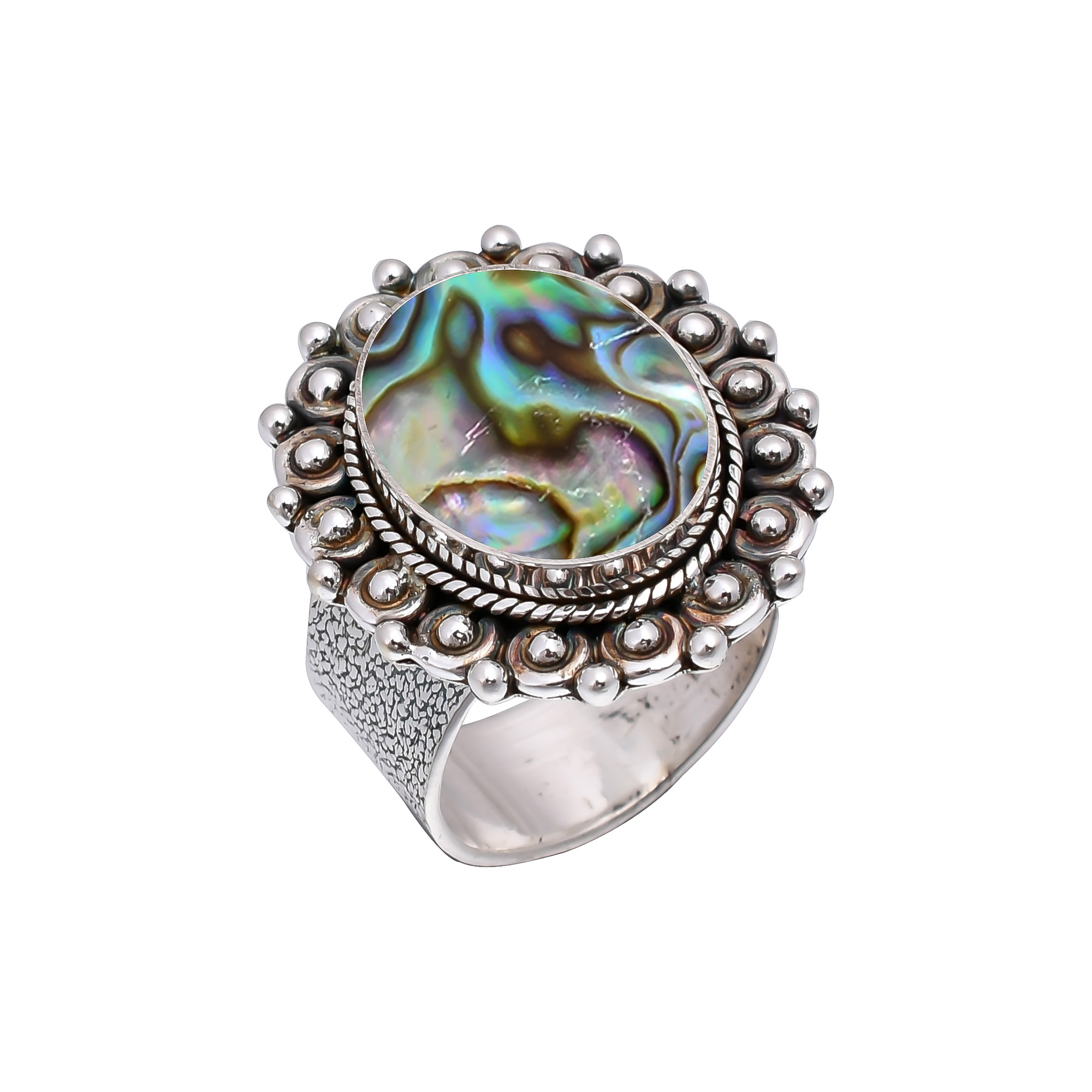 Mermaid Dream Abalone Shell - Australia 925 Sterling Silver Ring
