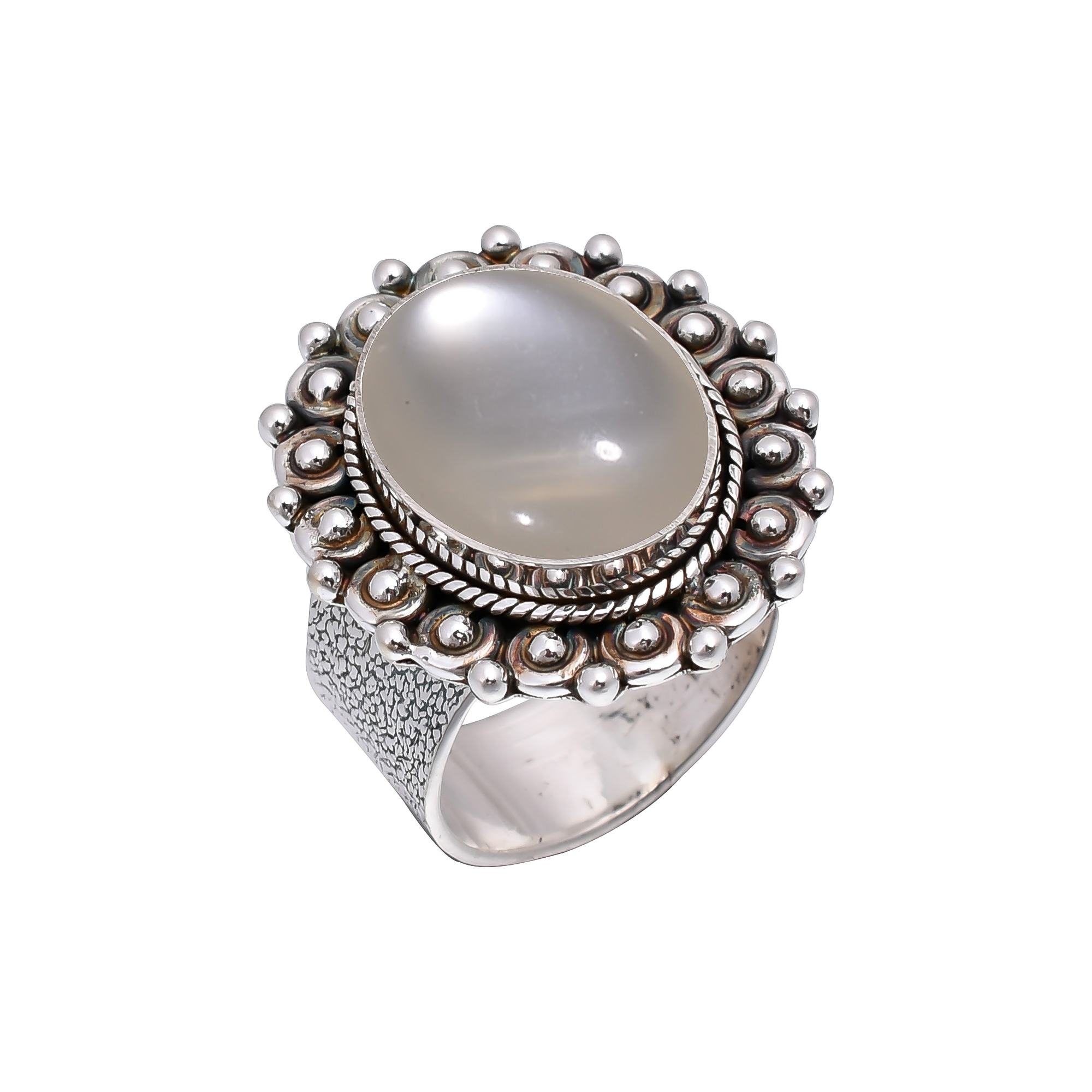 Mabe Pearl - Simulated 925 Sterling Silver Ring