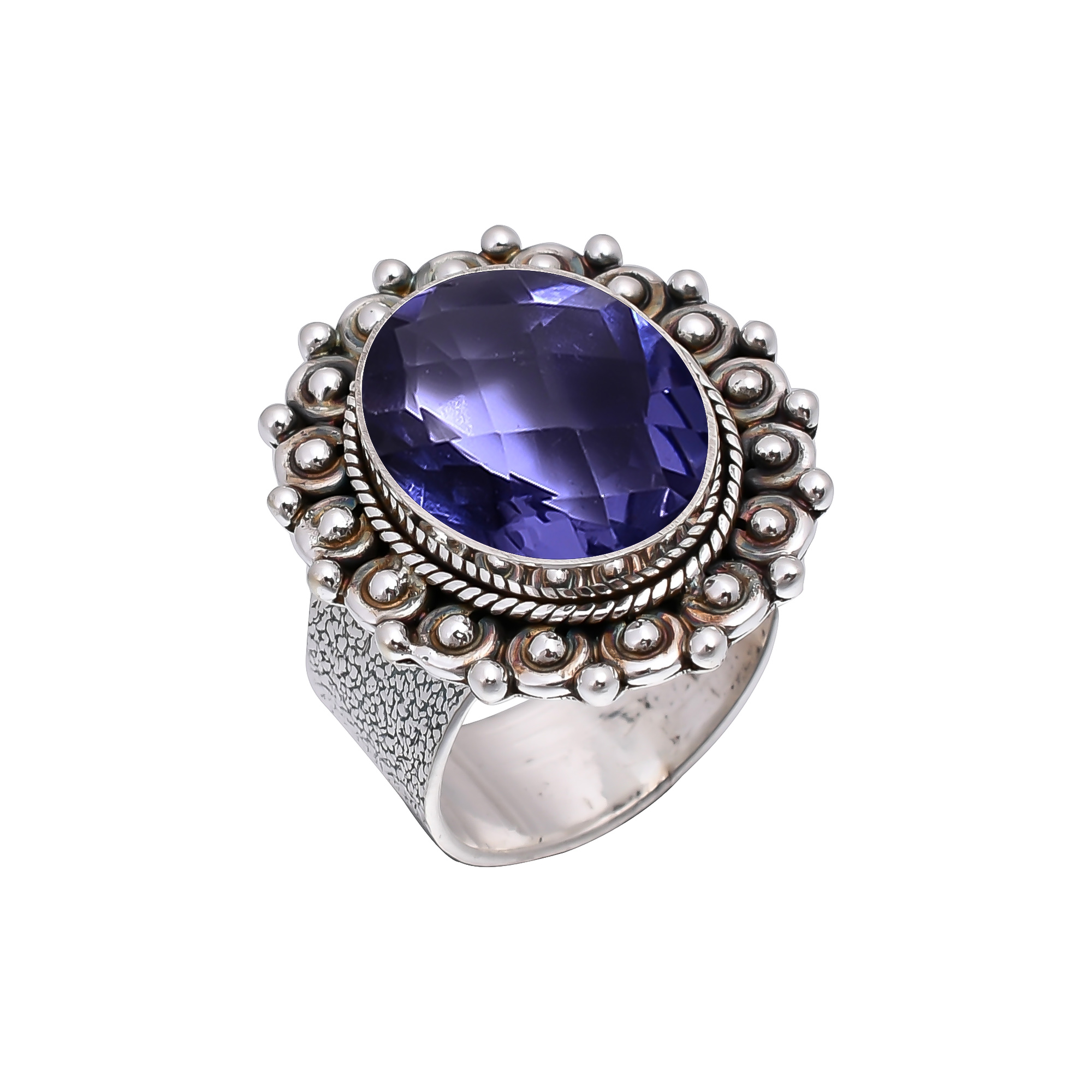 Iolite - India 925 Sterling Silver Ring