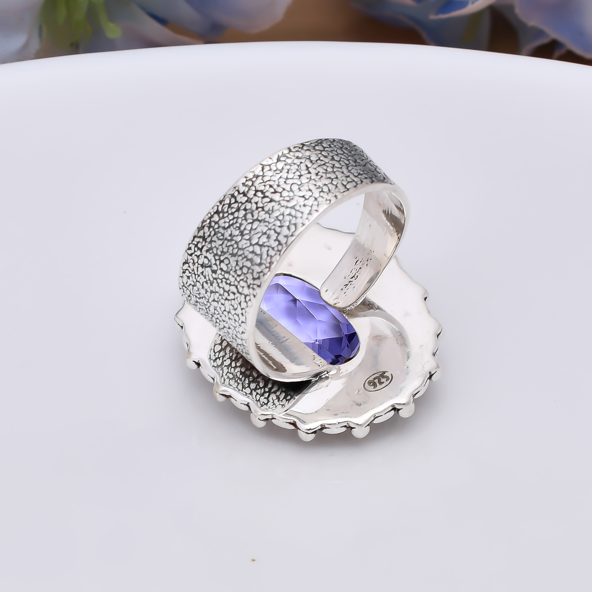 Iolite - India 925 Sterling Silver Ring