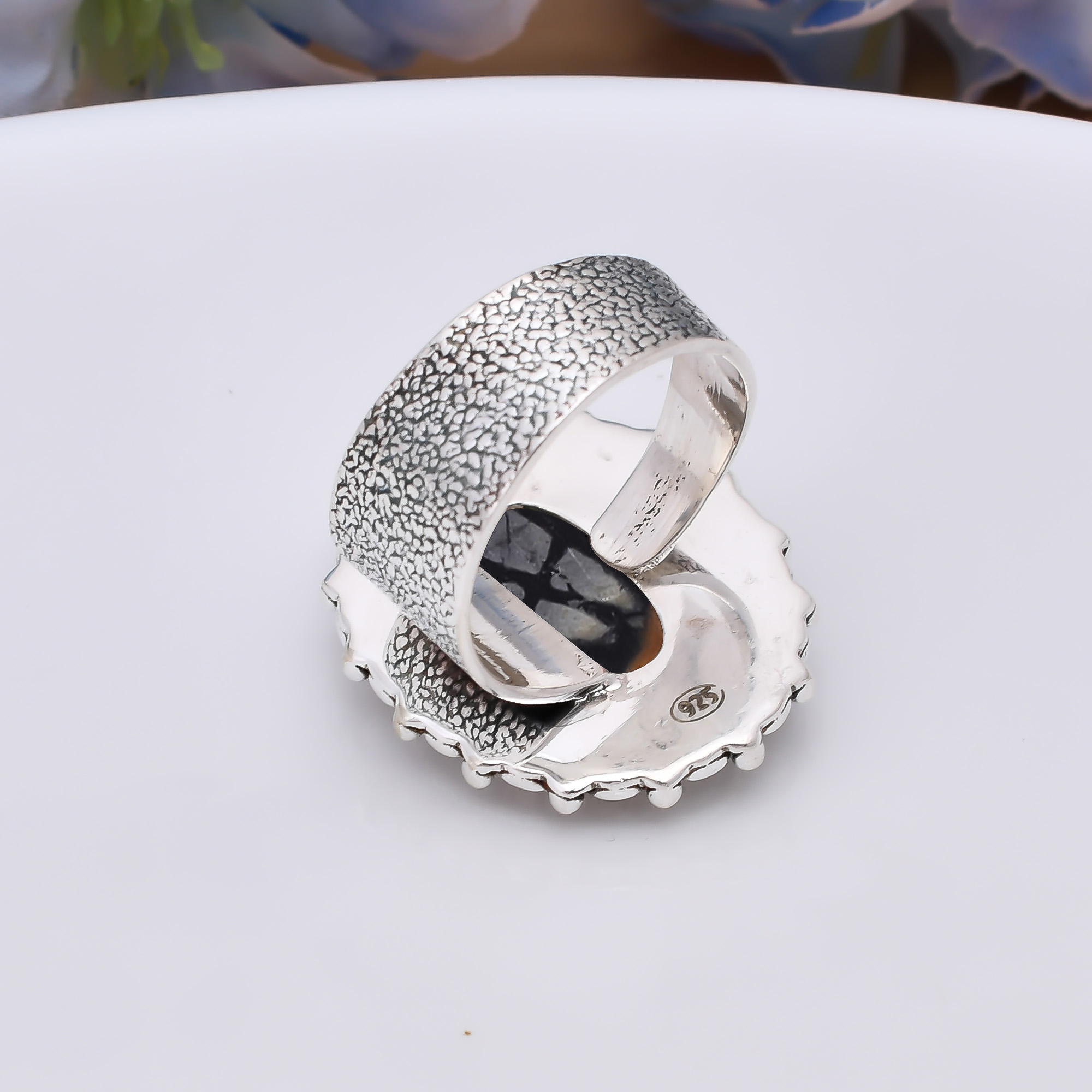 Picasso Jasper - Utah 925 Sterling Silver Ring
