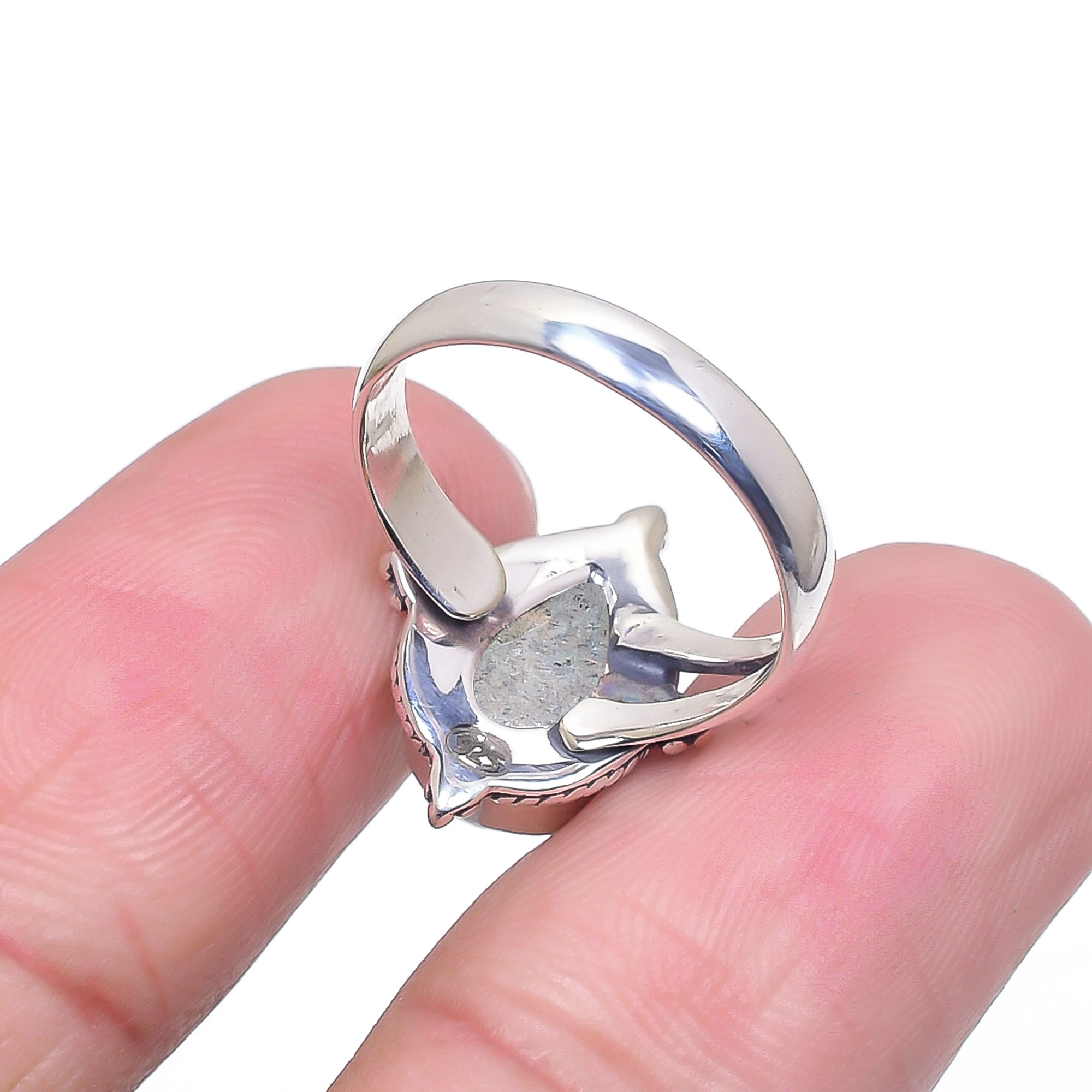 Labradorite - Madagascar 925 Sterling Silver Ring