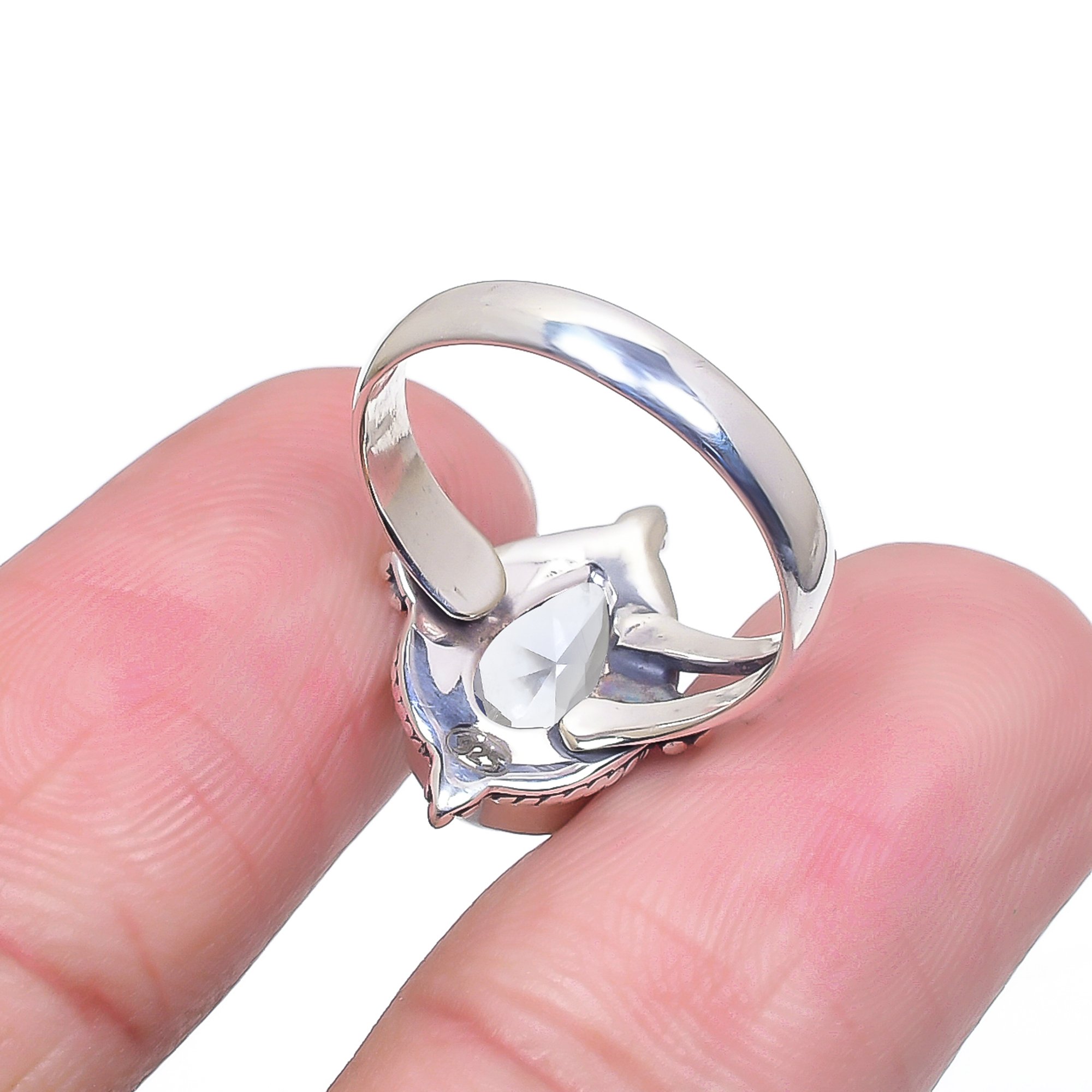 Iolite - Simulated 925 Sterling Silver Ring