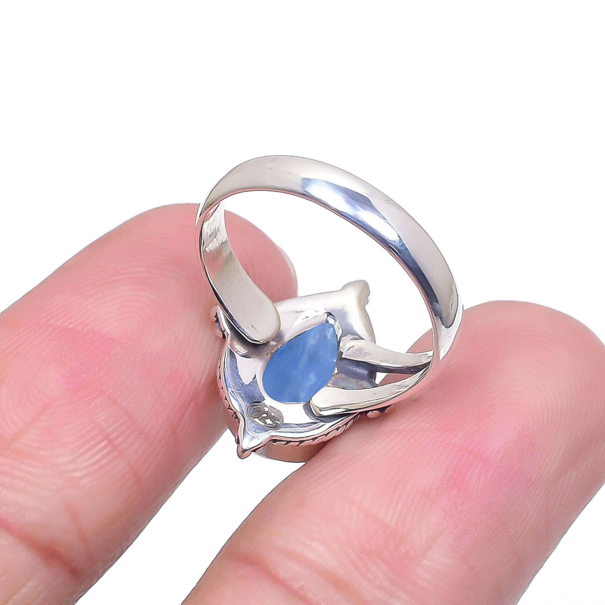 Kyanite - Nepal 925 Sterling Silver Ring