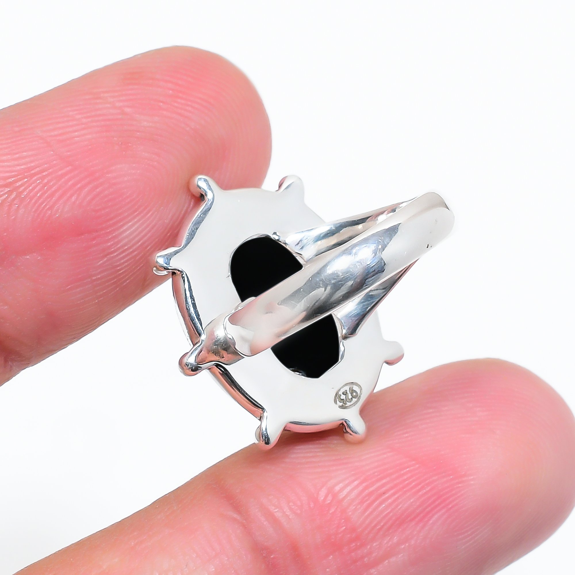 Black Onyx - Brazil 925 Sterling Silver Ring