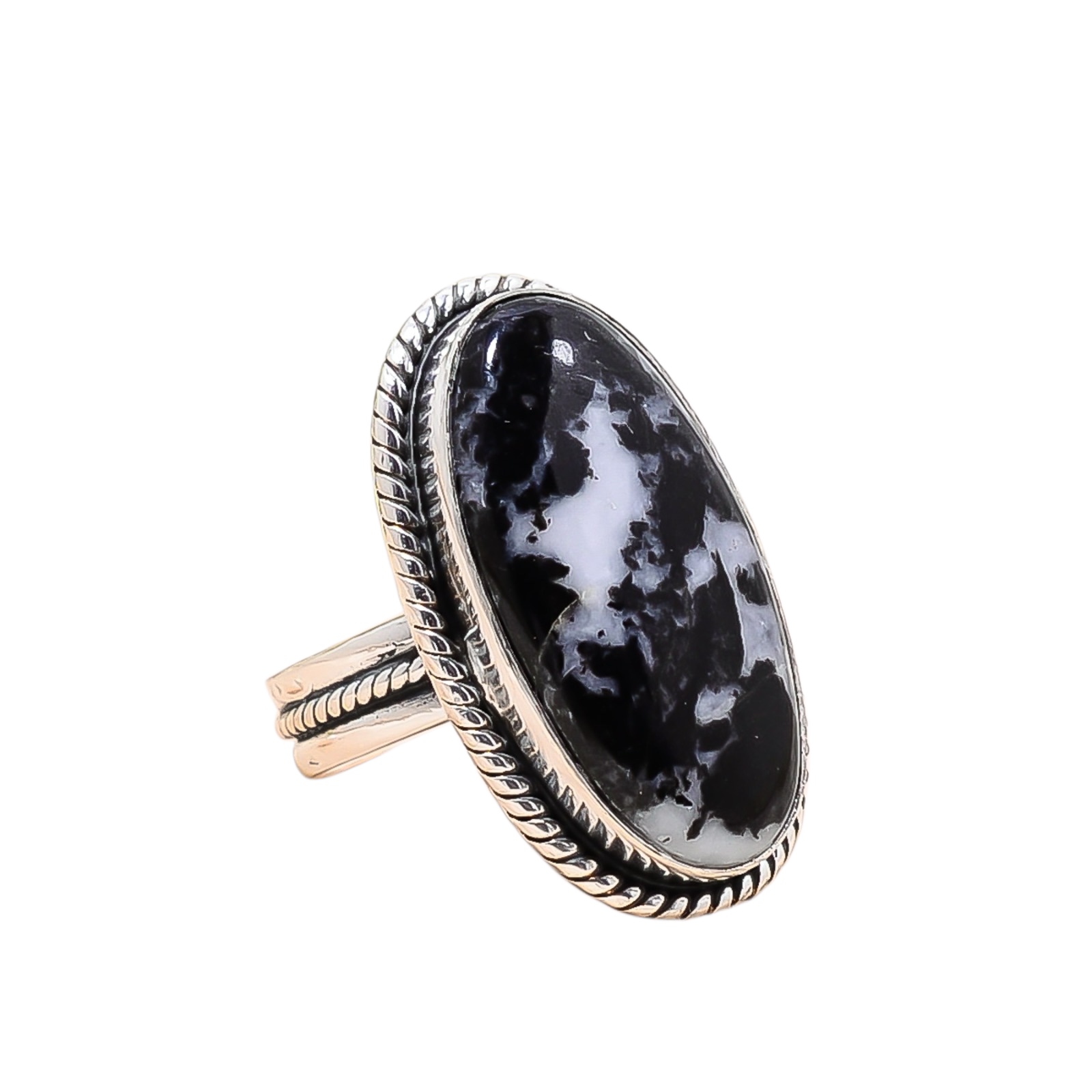 White Buffalo Turquoise - Nevada 925 Sterling Silver Ring