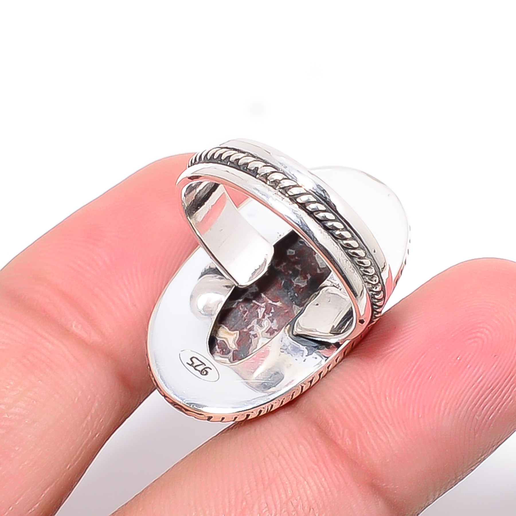 Crazy Lace Agate - Australia 925 Sterling Silver Ring