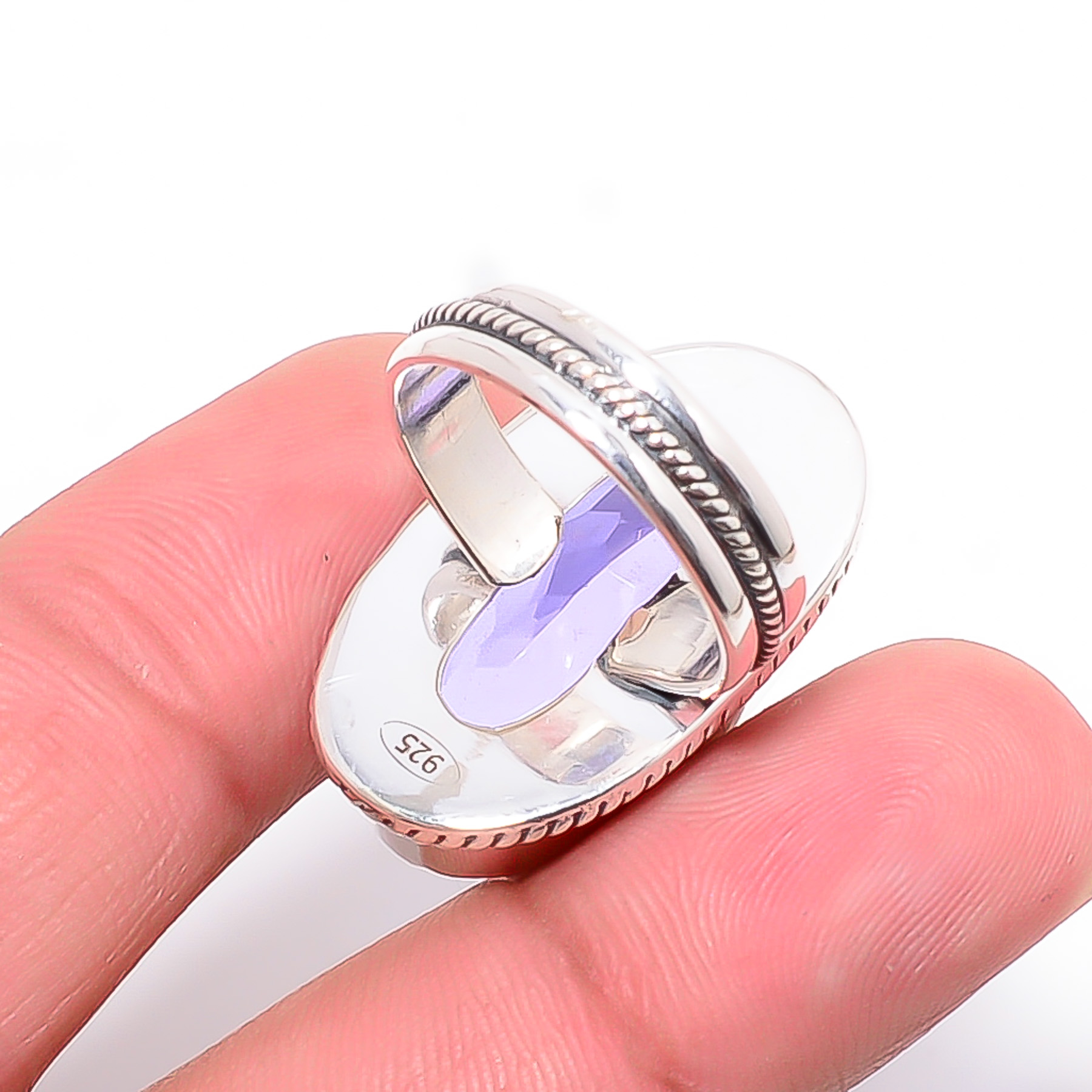 Colour Changing Alexandrite - Simulated 925 Sterling Silver Ring