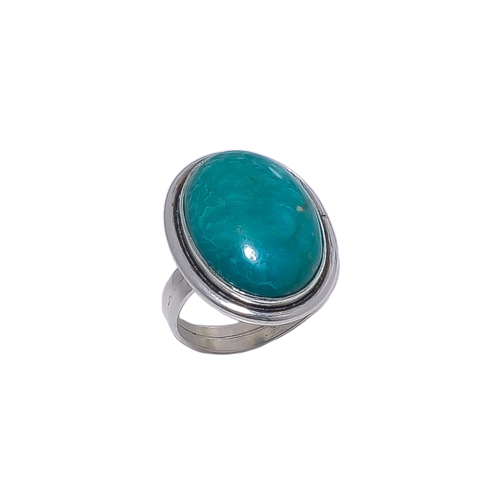 Turquoise - Tibet Gemstone 925 Sterling Silver Ring