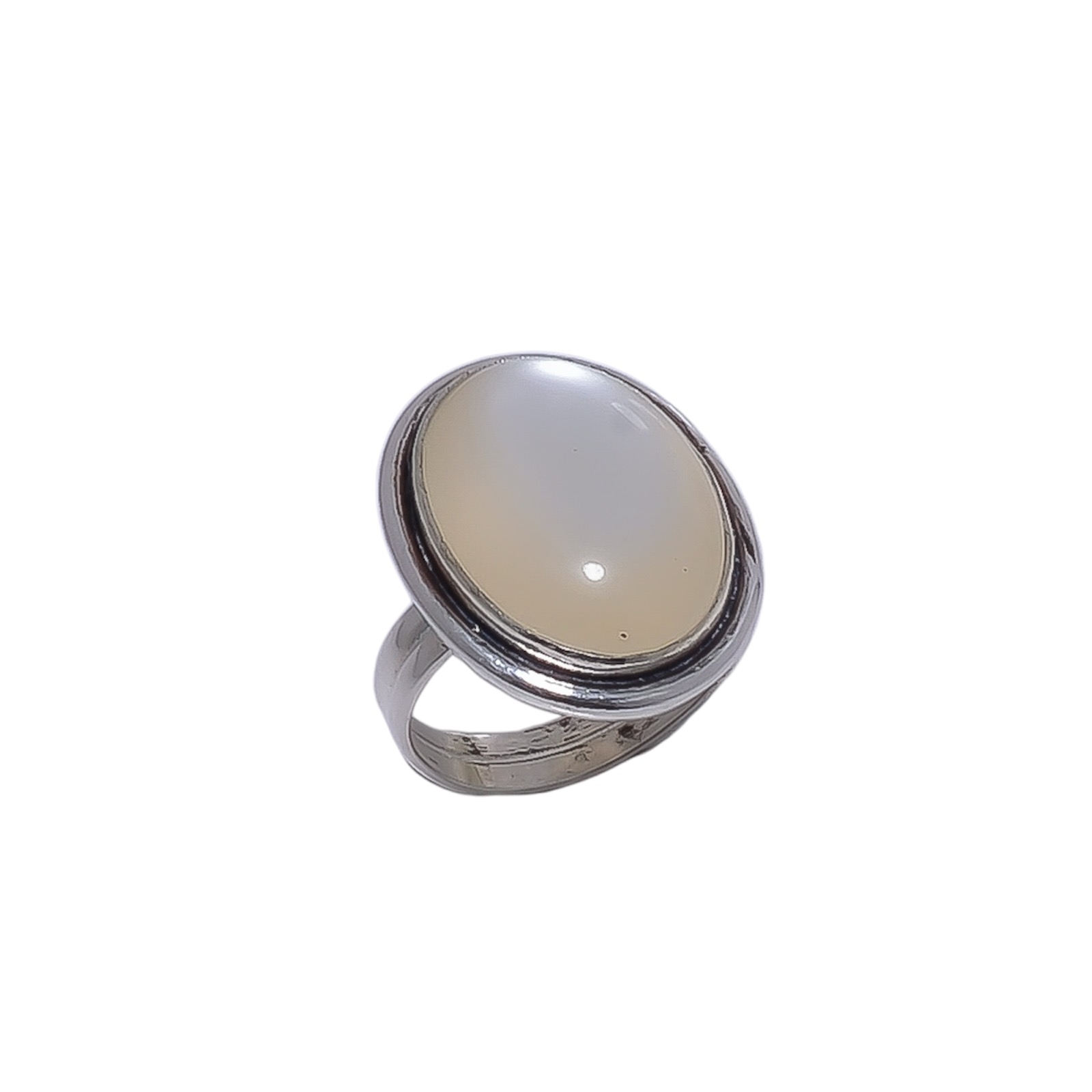 Mabe Pearl - Simulated Gemstone 925 Sterling Silver Ring
