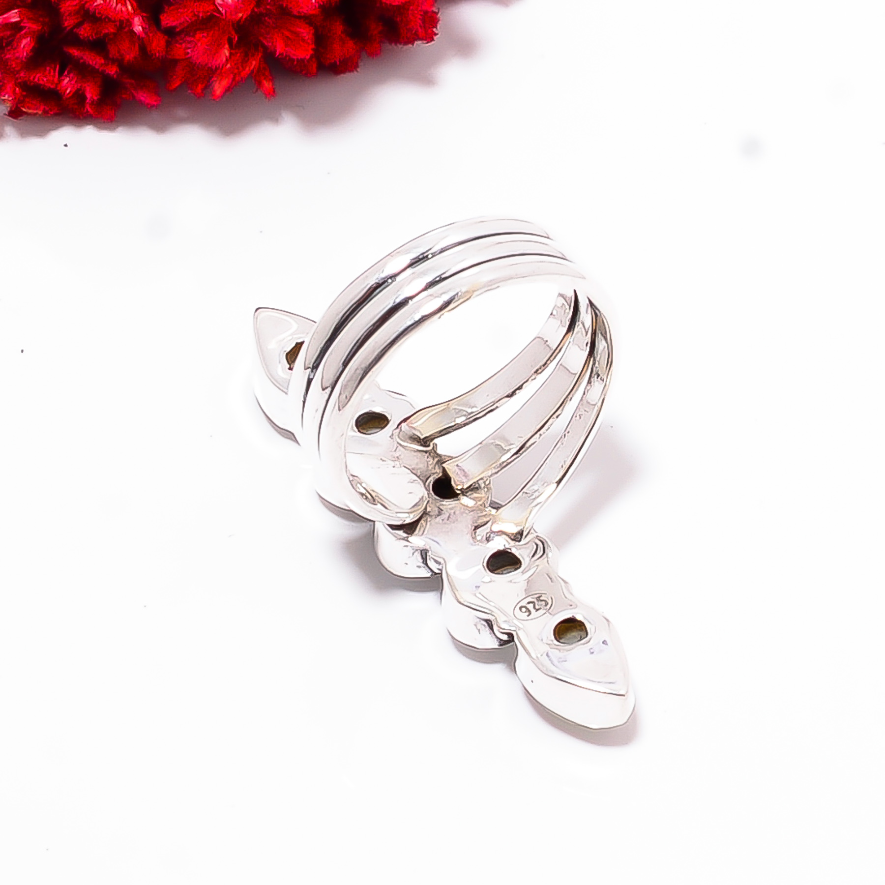 Mother Of Pearl - Australia  & Mother Of Pearl - Australia 925 Sterling Silver Ring