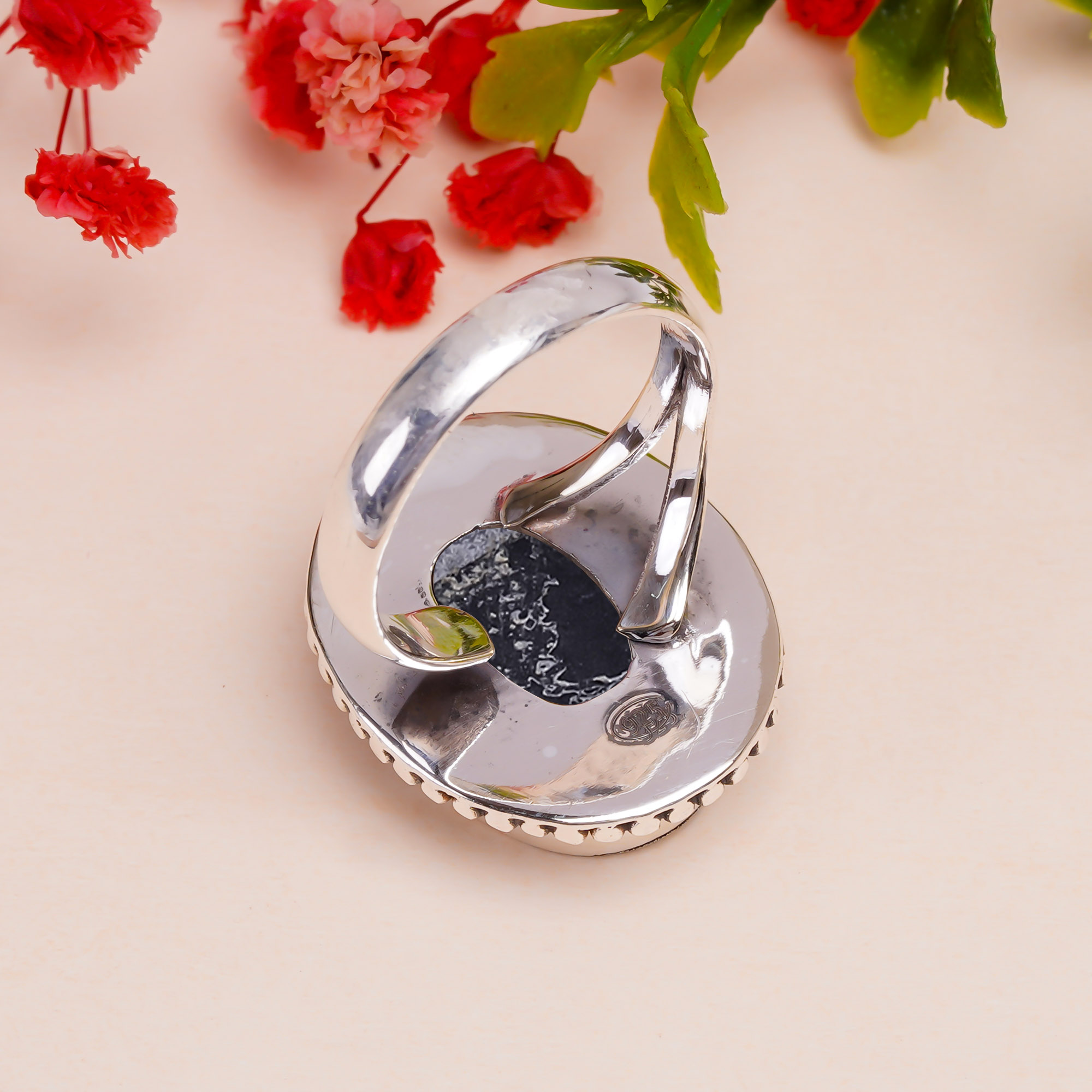 Mermaid Dream Abalone Shell - Australia Gemstone 925 Sterling Silver Ring